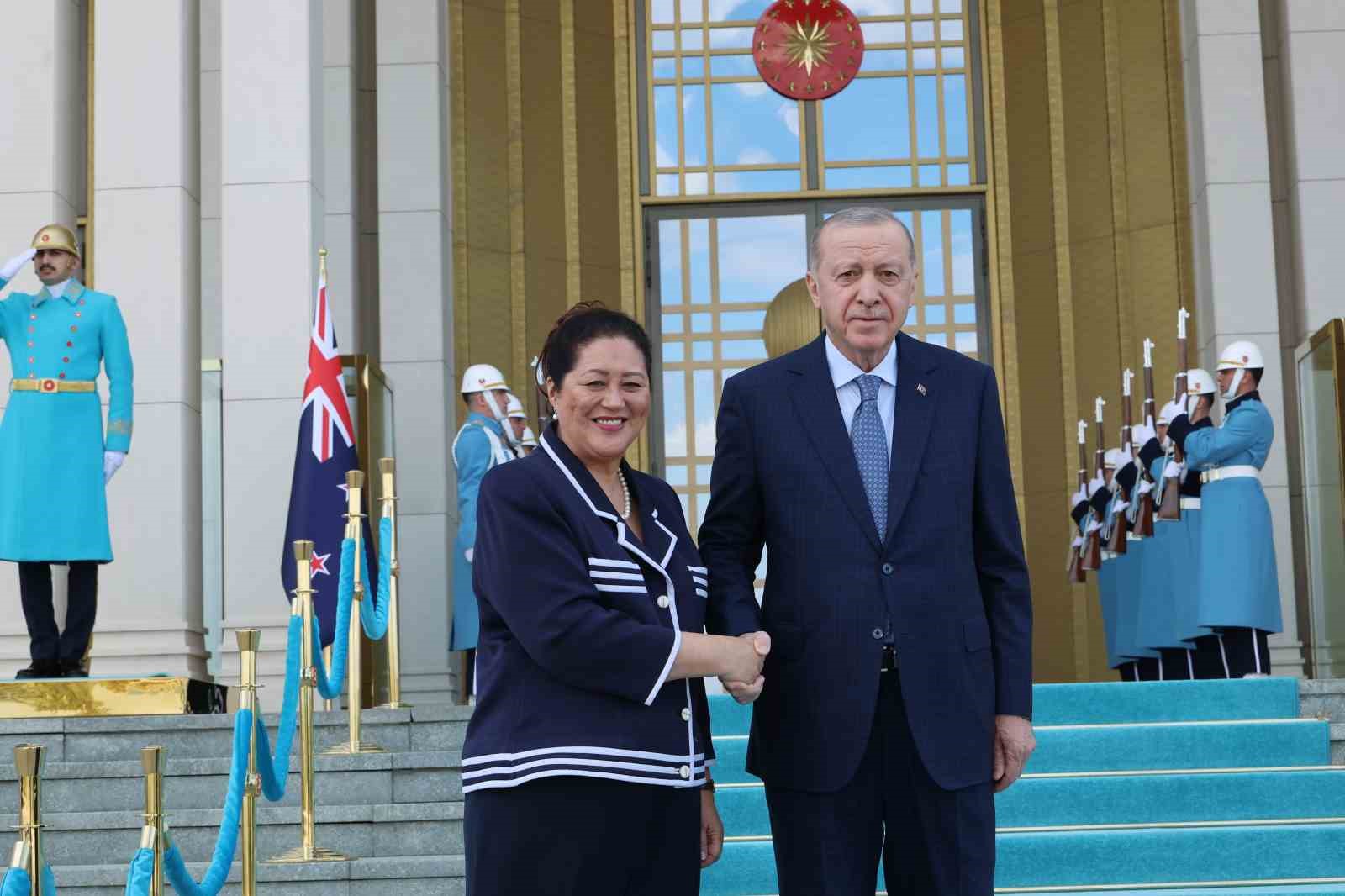 Cumhurbaşkanı Erdoğan, Yeni Zelanda Genel Valisi Kiro’yu kabul etti
