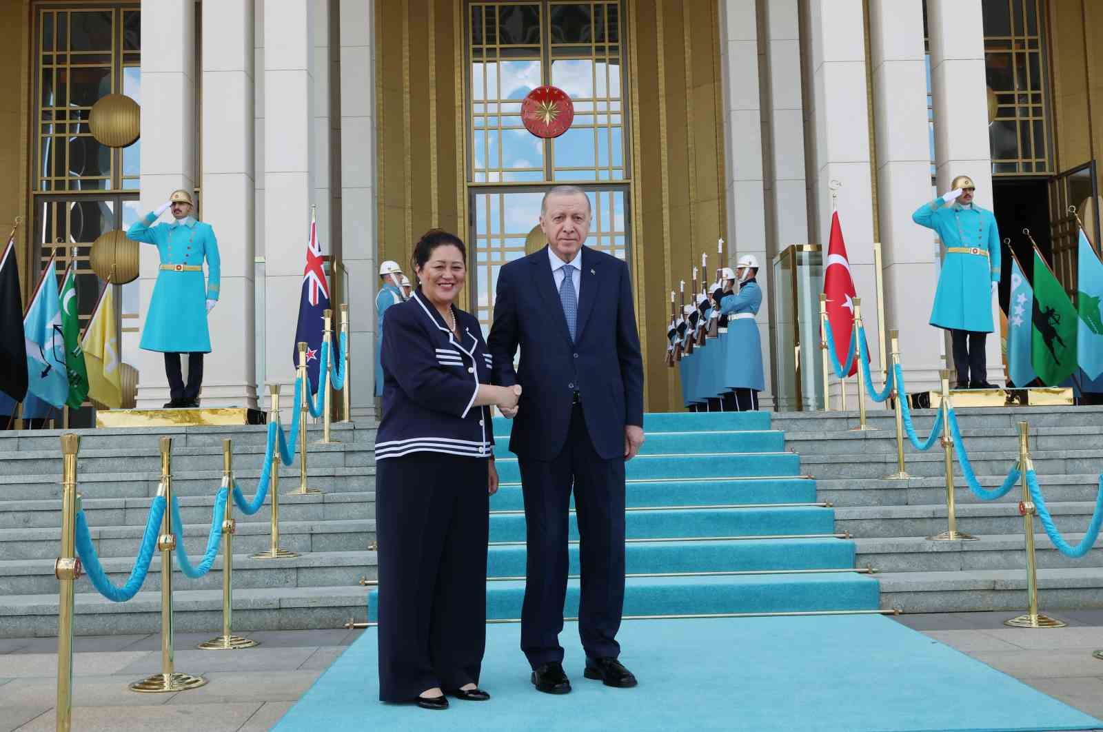 Cumhurbaşkanı Erdoğan, Yeni Zelanda Genel Valisi Kiro’yu kabul etti
