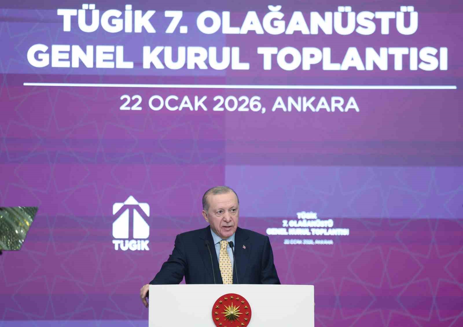 Cumhurbaşkanı Erdoğan: "Yeniden şekillenen dünya düzeninde kutup başlarından birisi inşallah Türkiye’miz olacak"
Cumhurbaşkanı Erdoğan: "Yeniden şekillenen dünya düzeninde kutup başlarından birisi inşallah Türkiye’miz olacak"