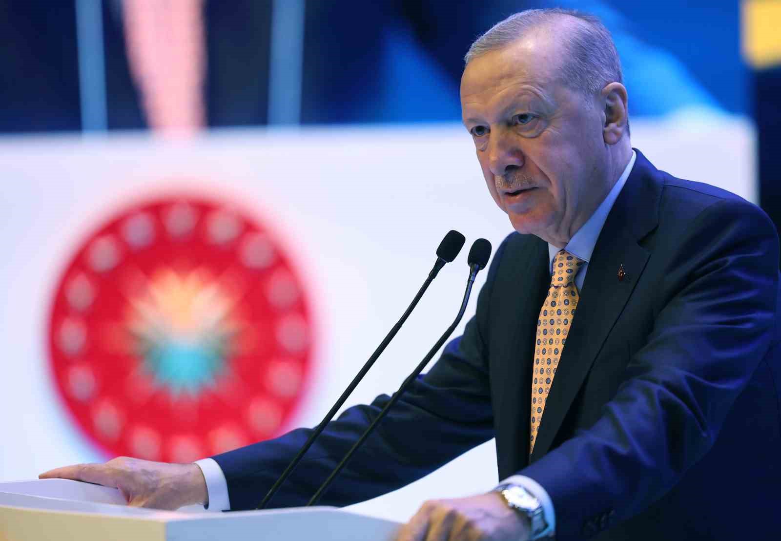 Cumhurbaşkanı Erdoğan’dan muhalefete tepki: "Yolsuzluk yapmadıysanız, rüşvet almadıysanız bu telaş hali niye?
Cumhurbaşkanı Erdoğan’dan muhalefete tepki: "Yolsuzluk yapmadıysanız, rüşvet almadıysanız bu telaş hali niye?