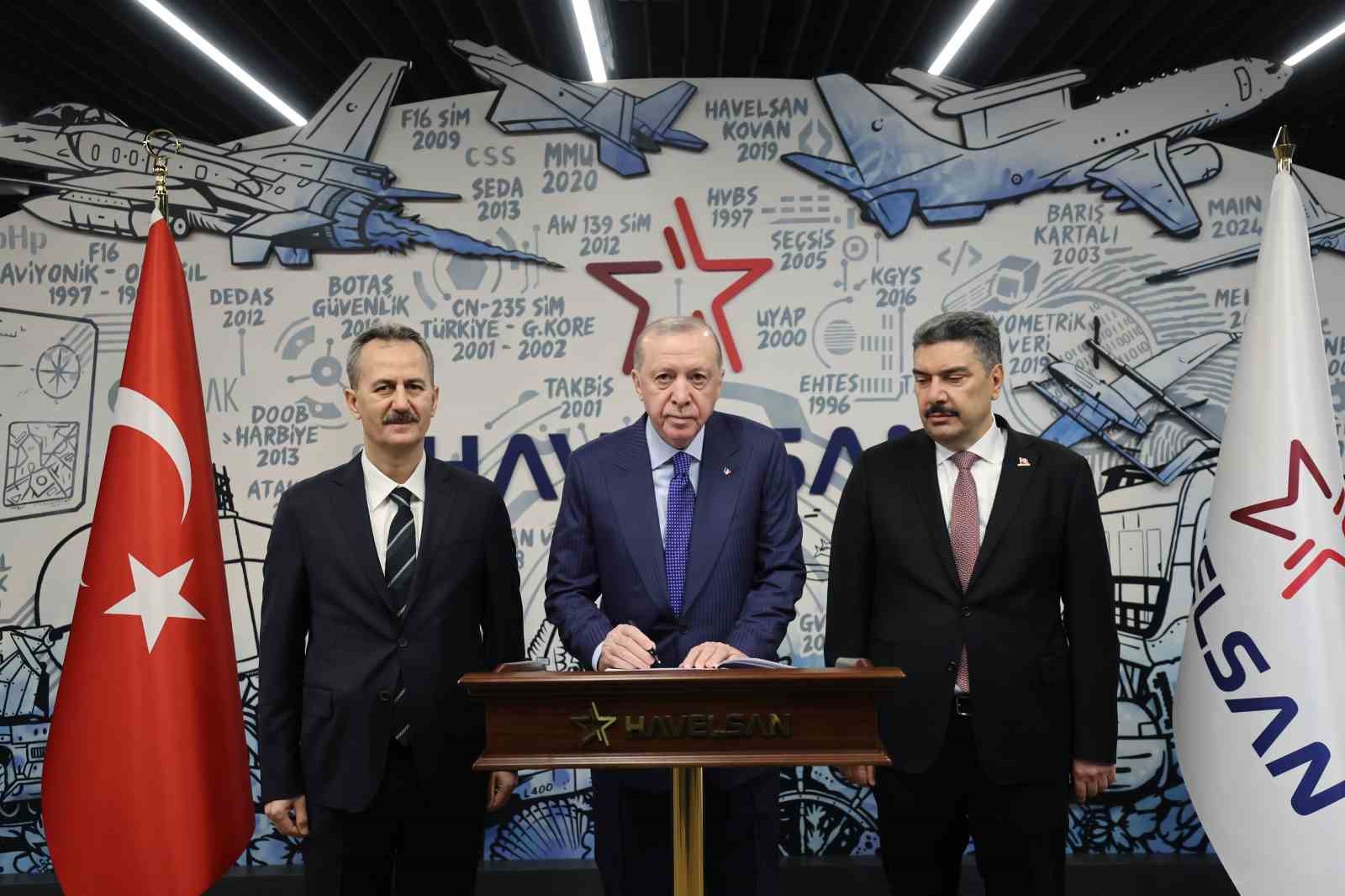 Cumhurbaşkanı Erdoğan’ın katılımıyla SANCAR SİDA hizmete alındı
