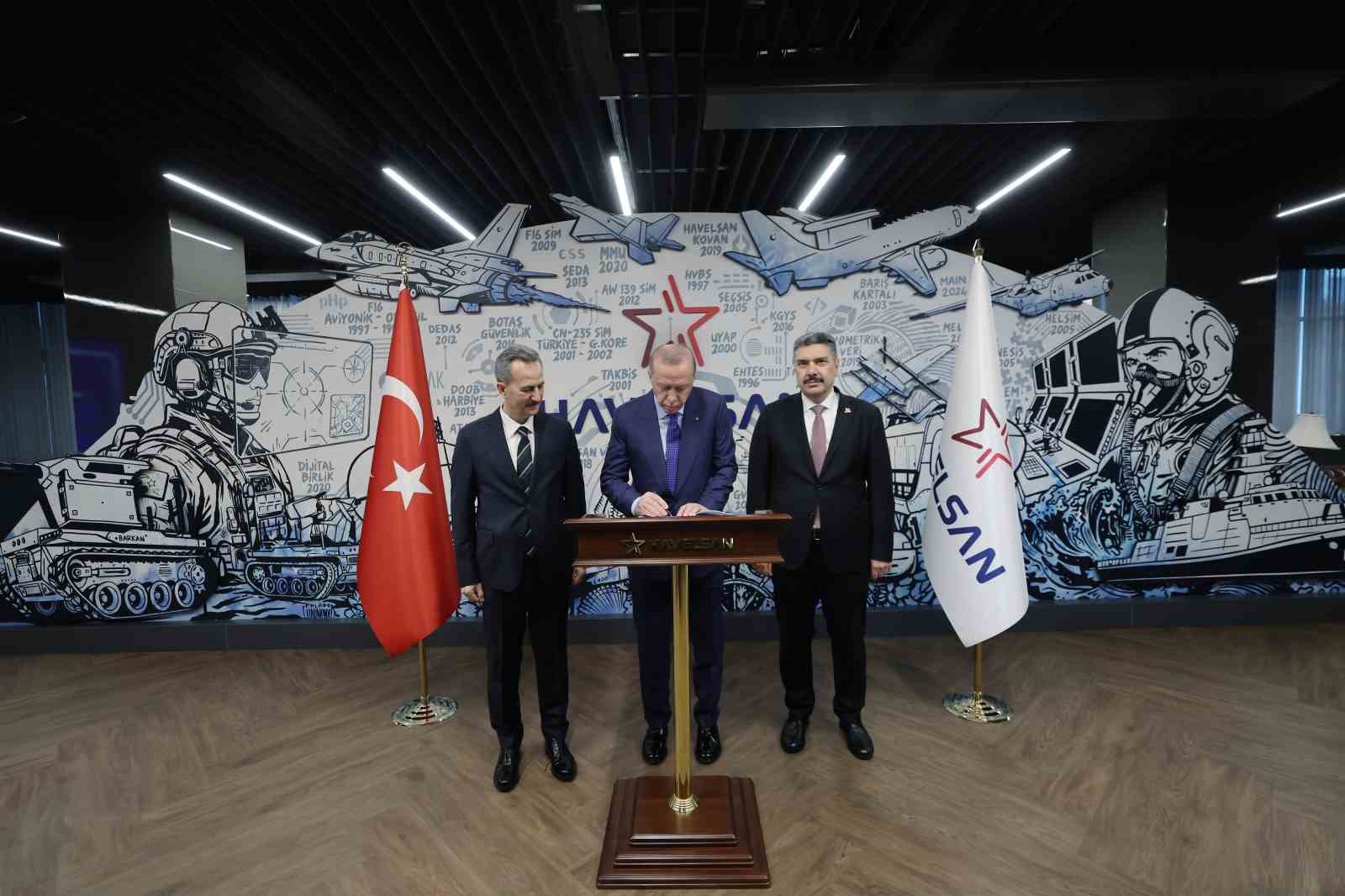 Cumhurbaşkanı Erdoğan’ın katılımıyla SANCAR SİDA hizmete alındı
