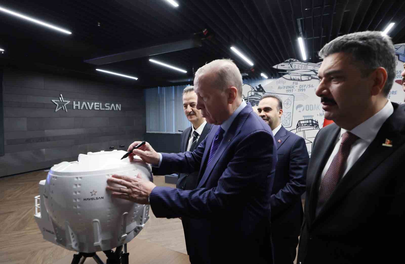 Cumhurbaşkanı Erdoğan’ın katılımıyla SANCAR SİDA hizmete alındı
