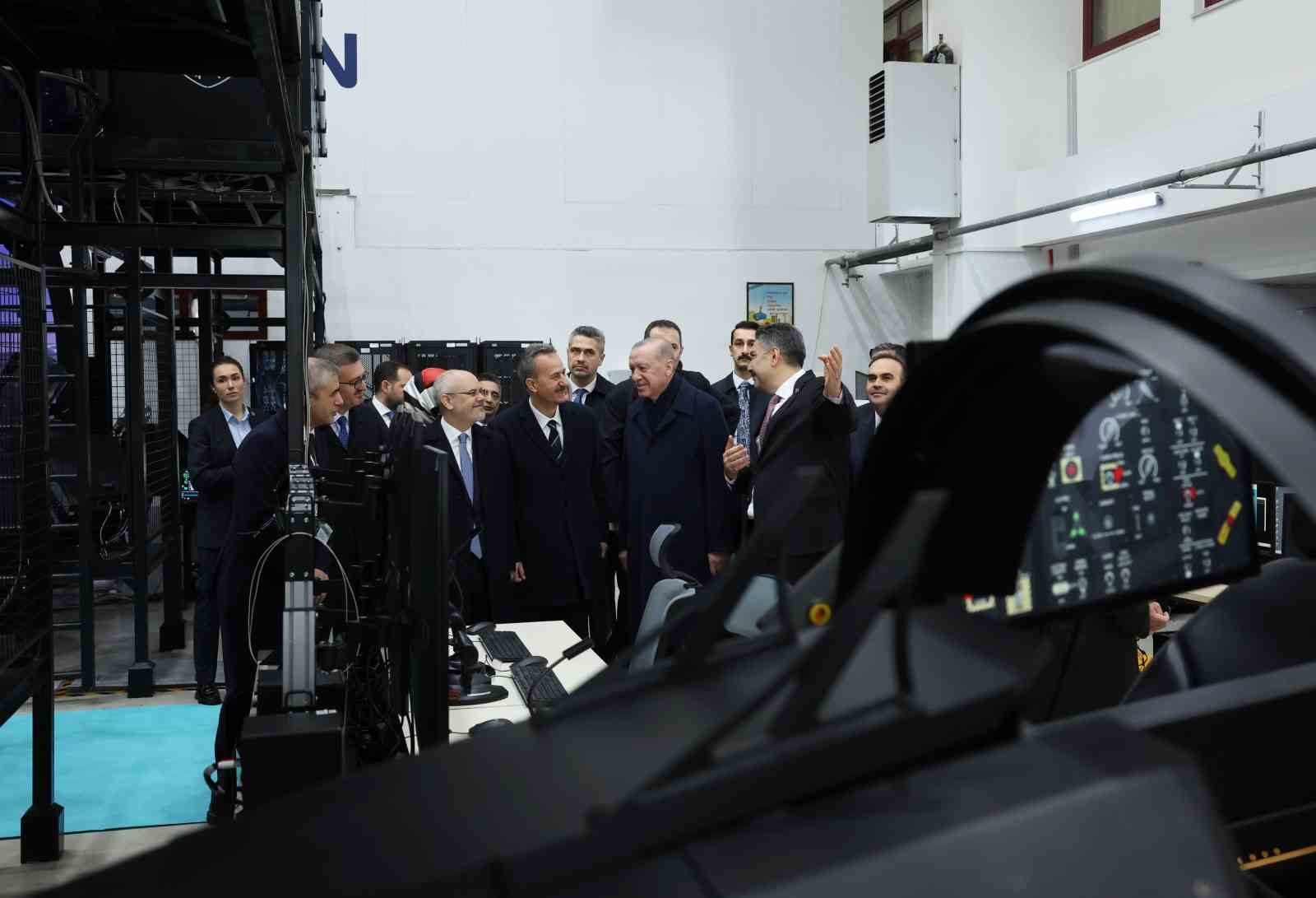 Cumhurbaşkanı Erdoğan’ın katılımıyla SANCAR SİDA hizmete alındı
