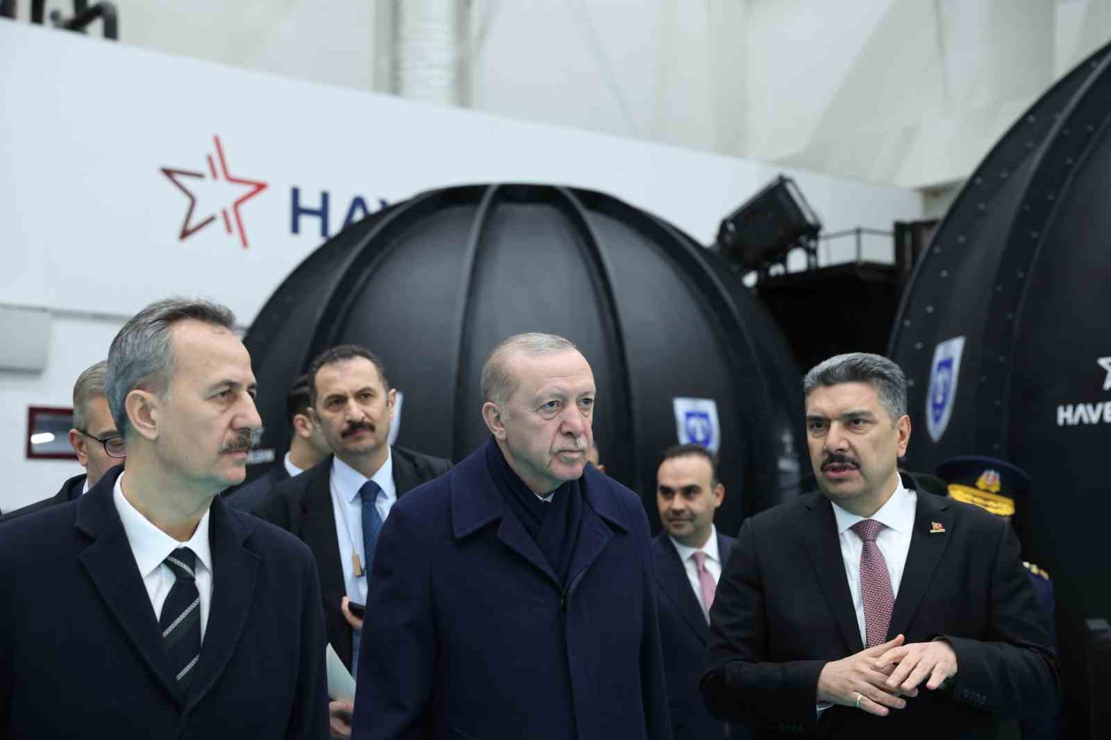 Cumhurbaşkanı Erdoğan’ın katılımıyla SANCAR SİDA hizmete alındı
