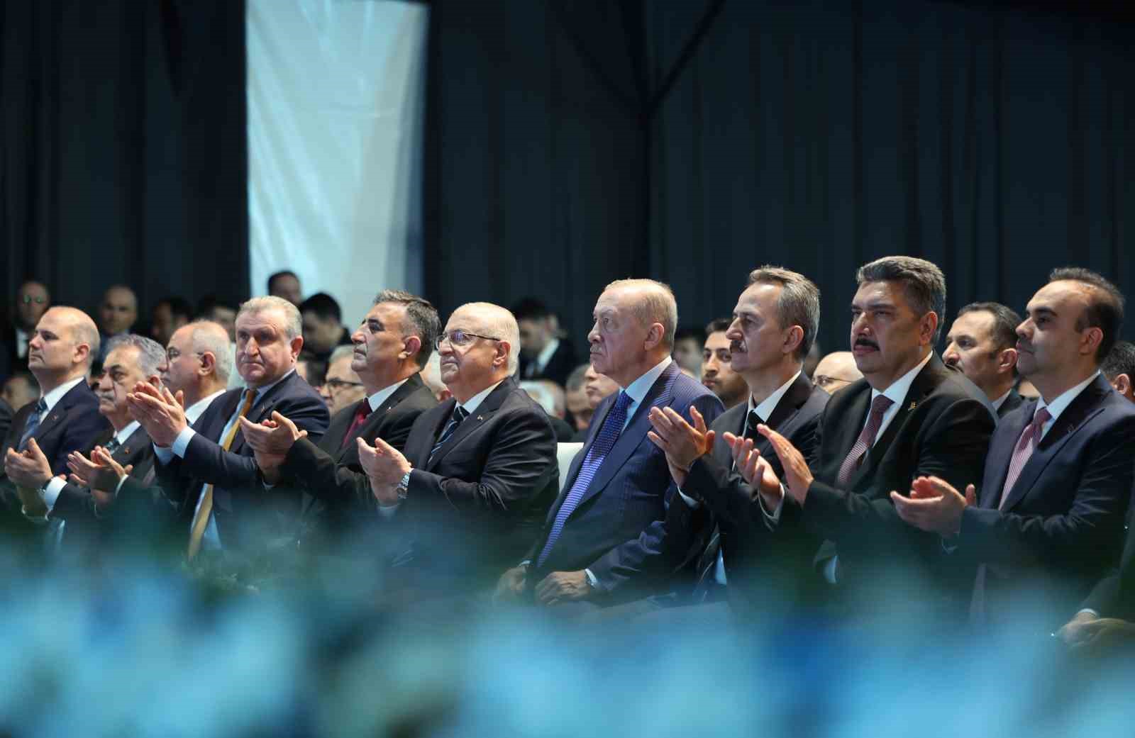 Cumhurbaşkanı Erdoğan’ın katılımıyla SANCAR SİDA hizmete alındı
