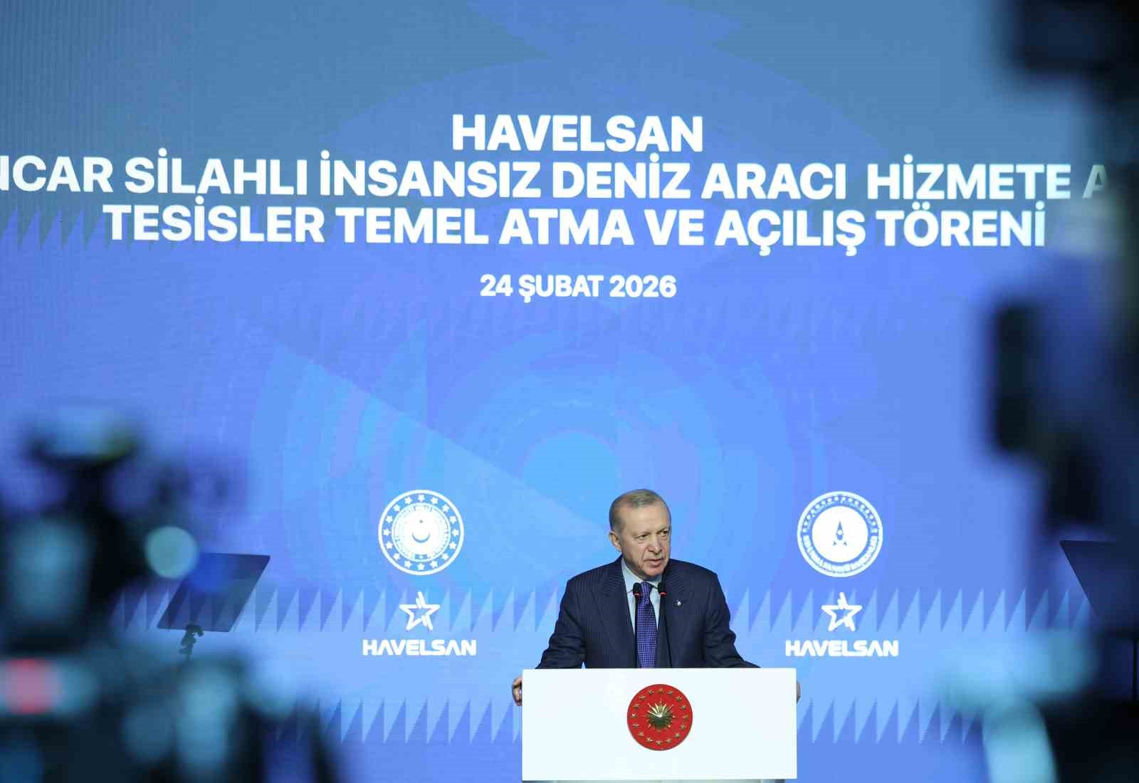 Cumhurbaşkanı Erdoğan’ın katılımıyla SANCAR SİDA hizmete alındı
