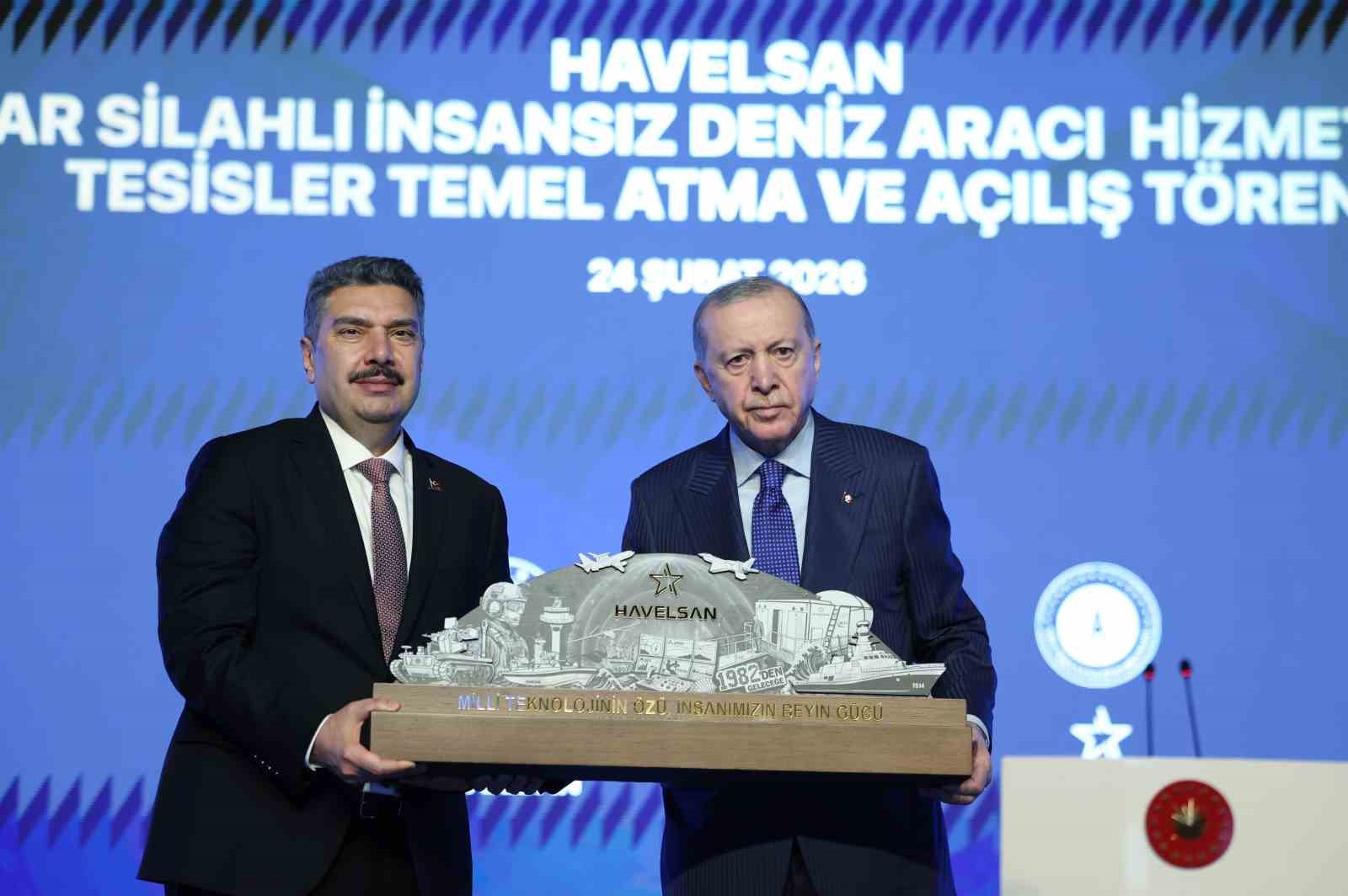 Cumhurbaşkanı Erdoğan’ın katılımıyla SANCAR SİDA hizmete alındı

