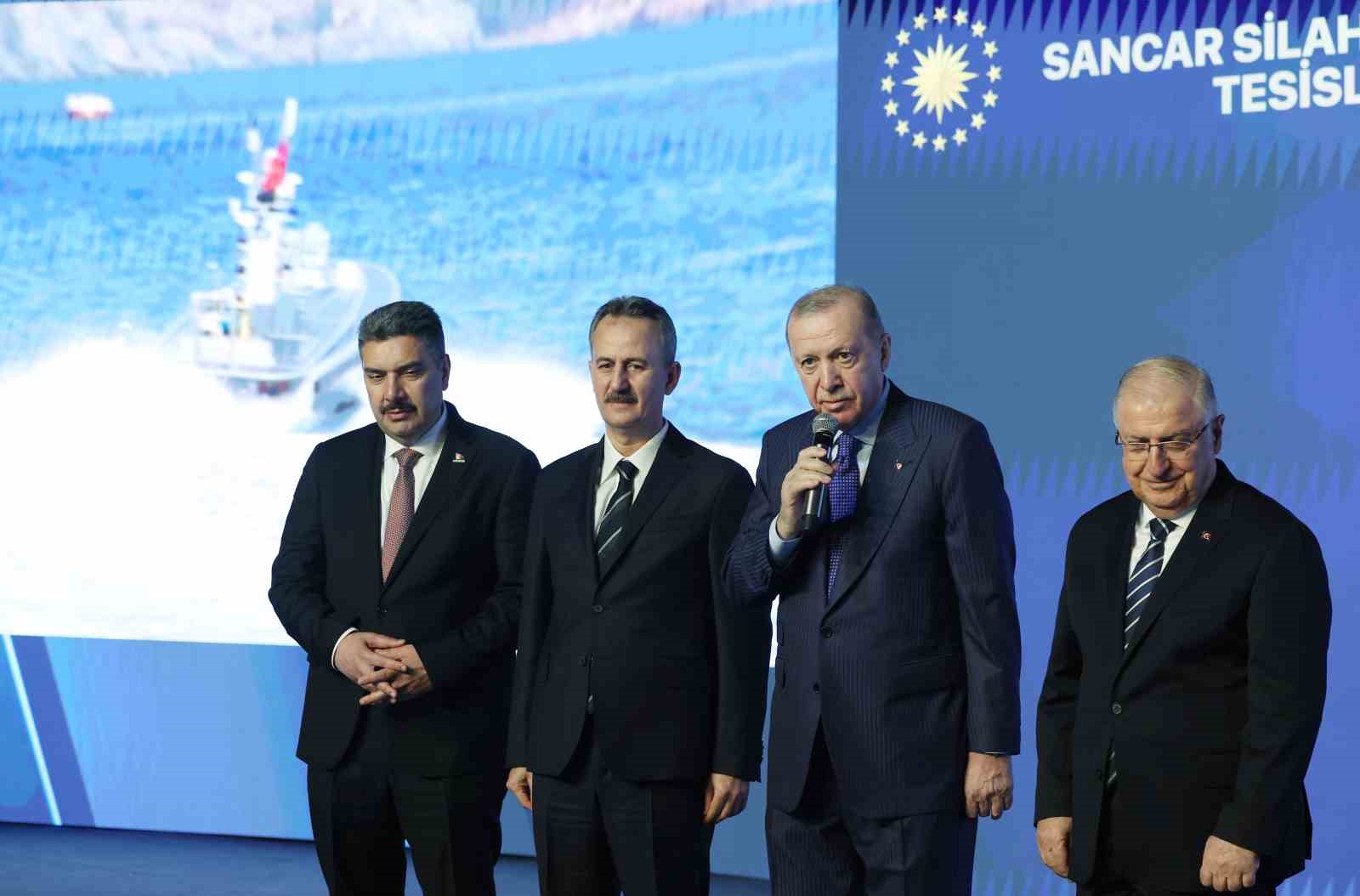 Cumhurbaşkanı Erdoğan’ın katılımıyla SANCAR SİDA hizmete alındı
