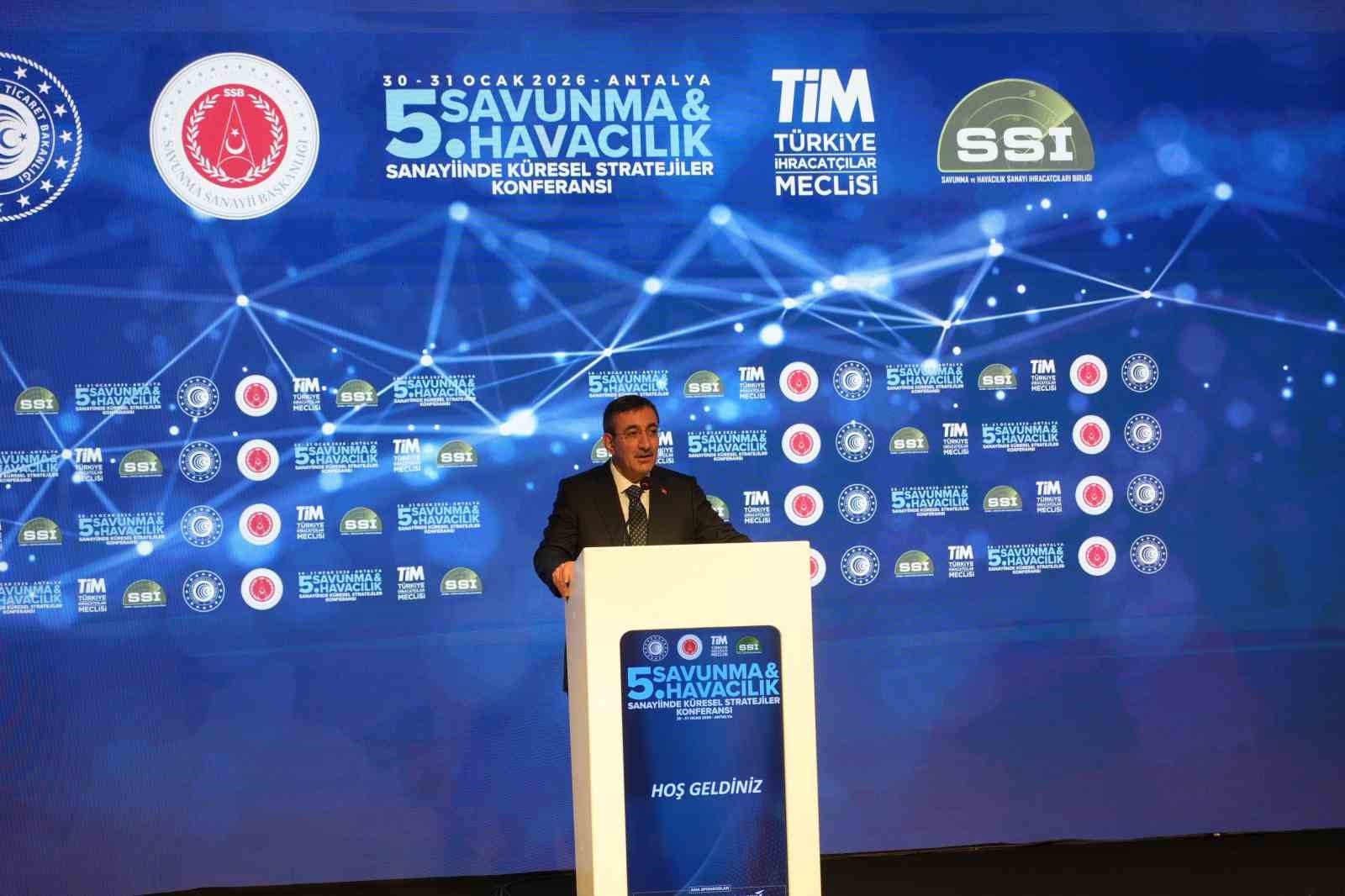 Cumhurbaşkanı Yardımcısı Yılmaz: "Geçmişte paramızı ödediğimiz halde alamadığımız ürünleri bugün dünyaya satıyoruz"
Cumhurbaşkanı Yardımcısı Yılmaz: "Geçmişte paramızı ödediğimiz halde alamadığımız ürünleri bugün dünyaya satıyoruz"