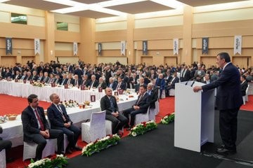 Cumhurbaşkanı Yardımcısı Yılmaz: "Reel ekonomide elde ettiğimiz kazanımları koruyup finansal tarafta istikrarımızı güçlendirmek önceliğimizdir"
Cumhurbaşkanı Yardımcısı Yılmaz: "Reel ekonomide elde ettiğimiz kazanımları koruyup finansal tarafta istikrarımızı güçlendirmek önceliğimizdir"