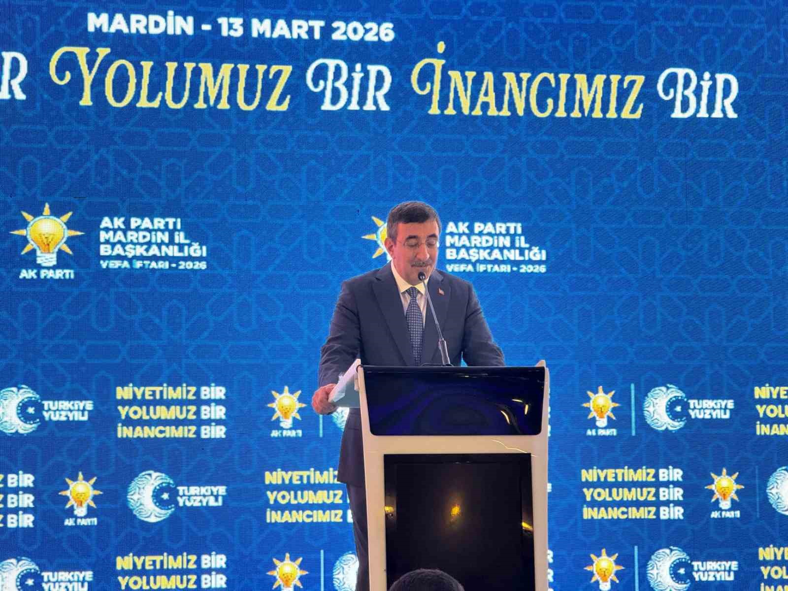 Cumhurbaşkanı Yardımcısı Yılmaz: "Terörsüz Türkiye ve terörsüz bölgeyi hep birlikte başaracağız"
