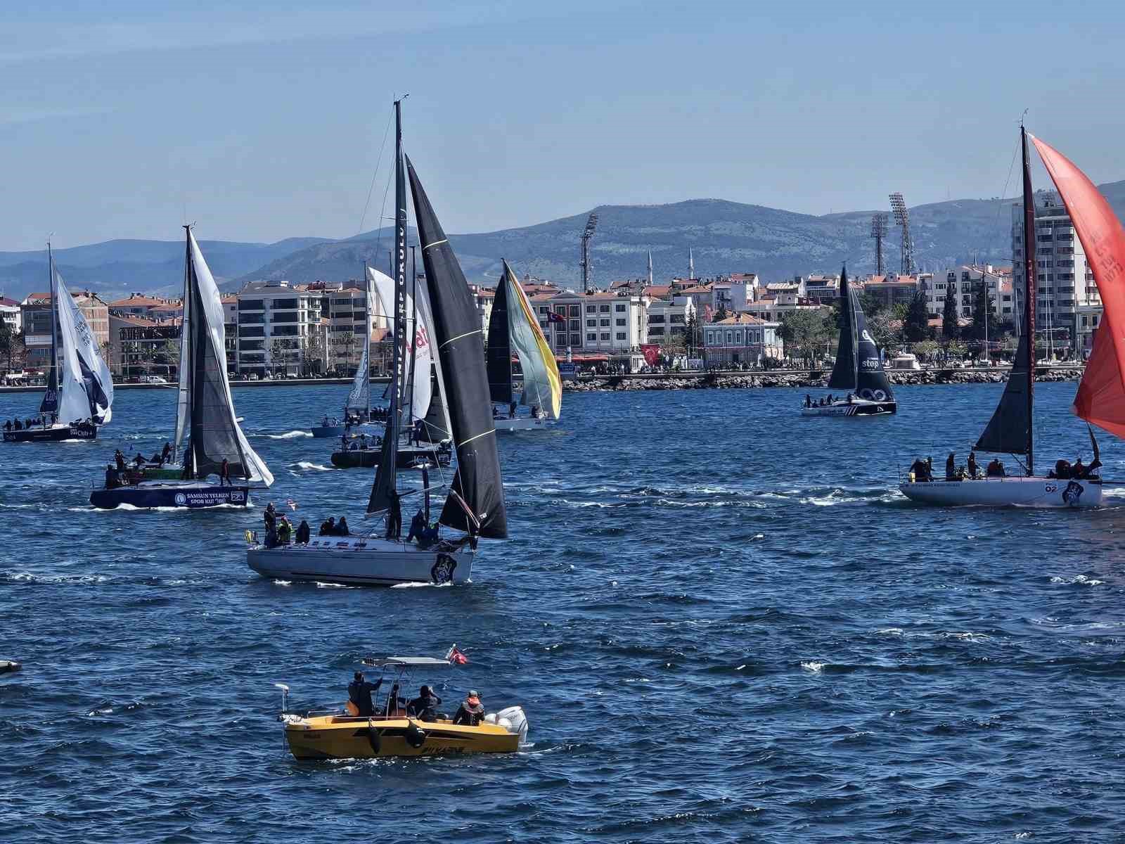 Cumhurbaşkanlığı 7. Uluslararası Yat Yarışları Çanakkale etabının kazananı belli oldu
