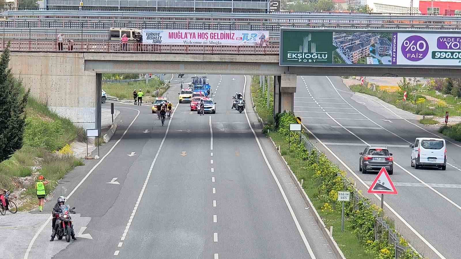 Cumhurbaşkanlığı Bisiklet Turu’nda Menteşe’de coşkulu karşılama
