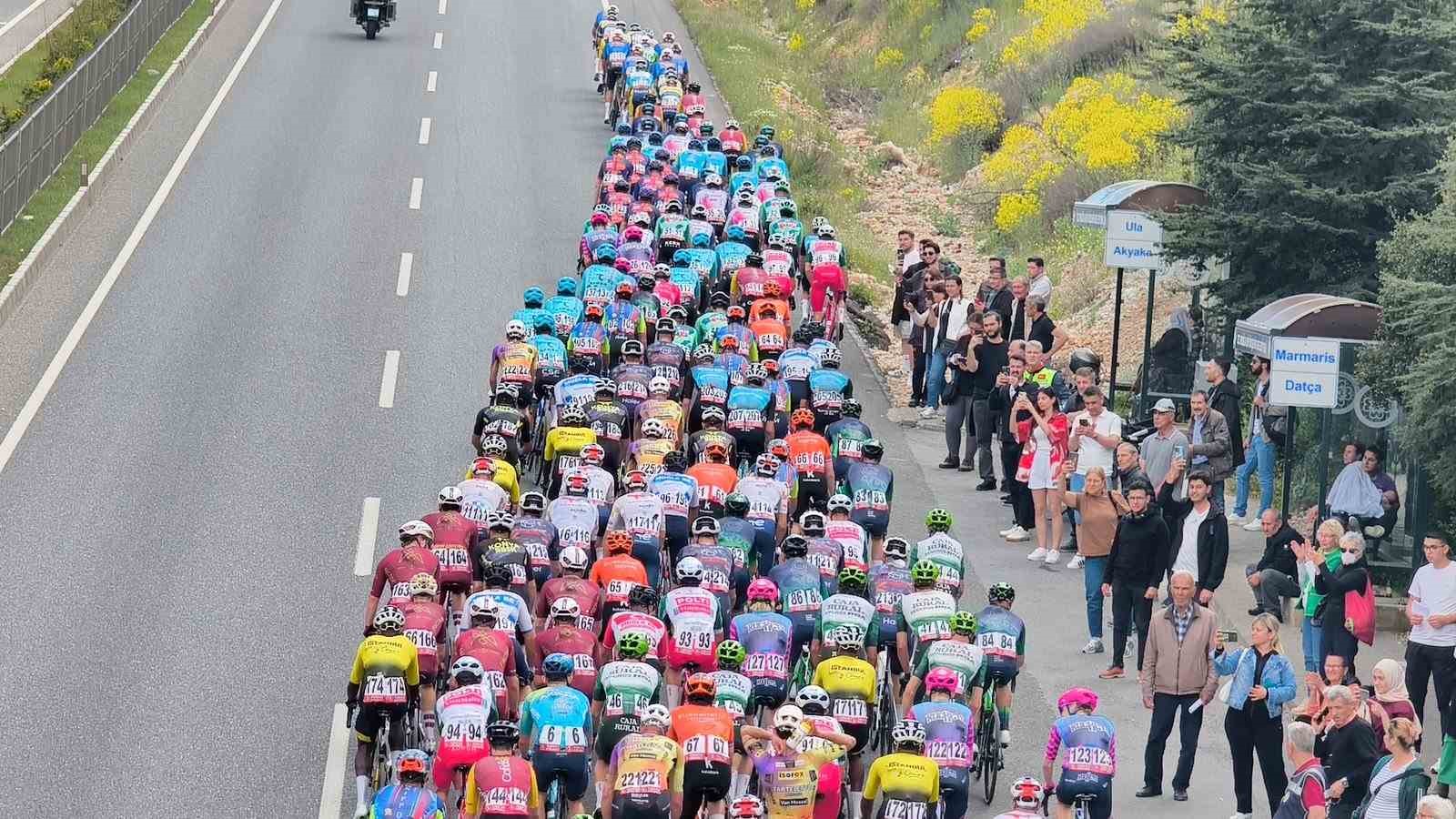 Cumhurbaşkanlığı Bisiklet Turu’nda Menteşe’de coşkulu karşılama
