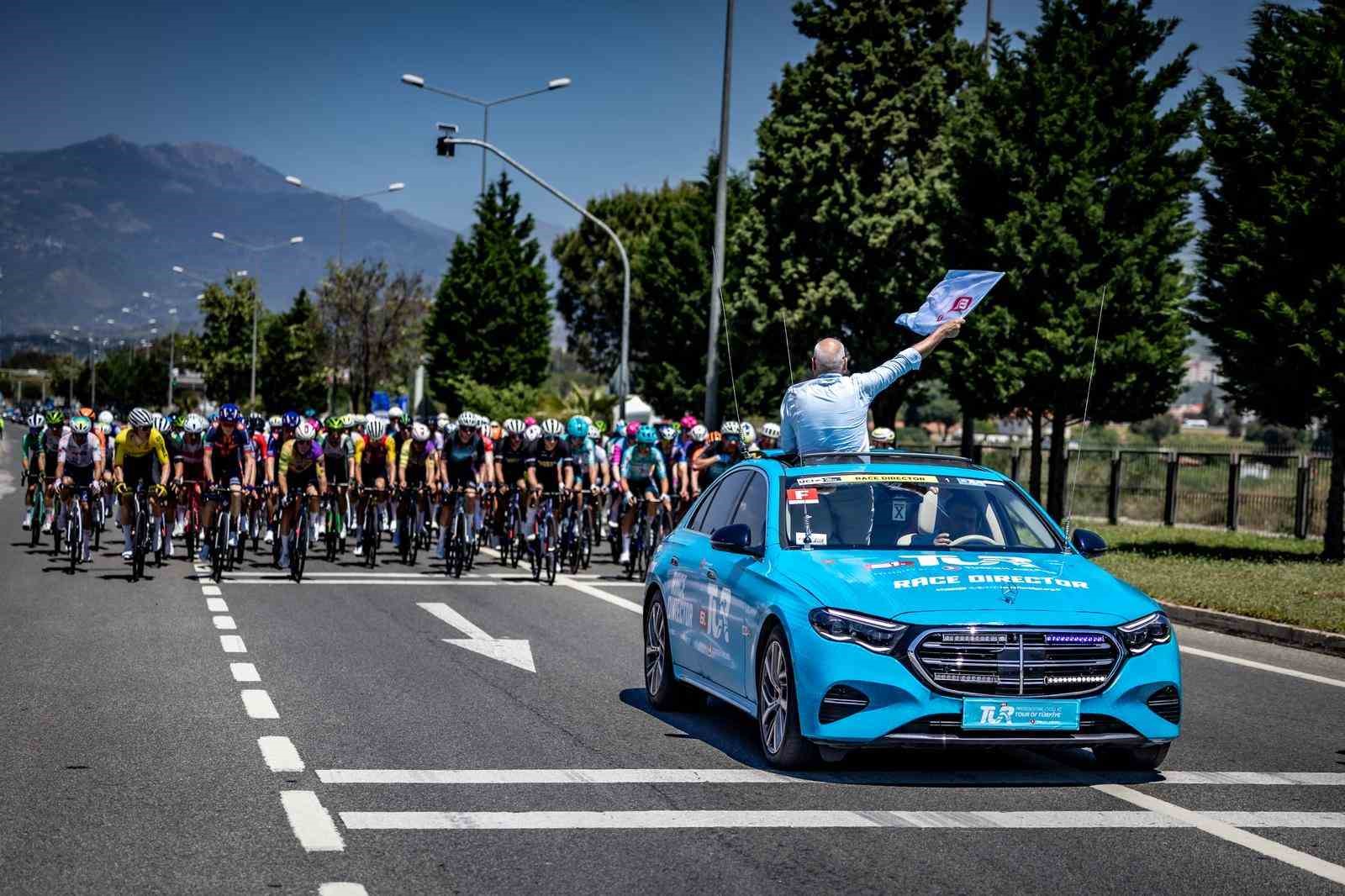 Cumhurbaşkanlığı Bisiklet Turu’nun ikinci etabı, Aydın’dan start aldı
