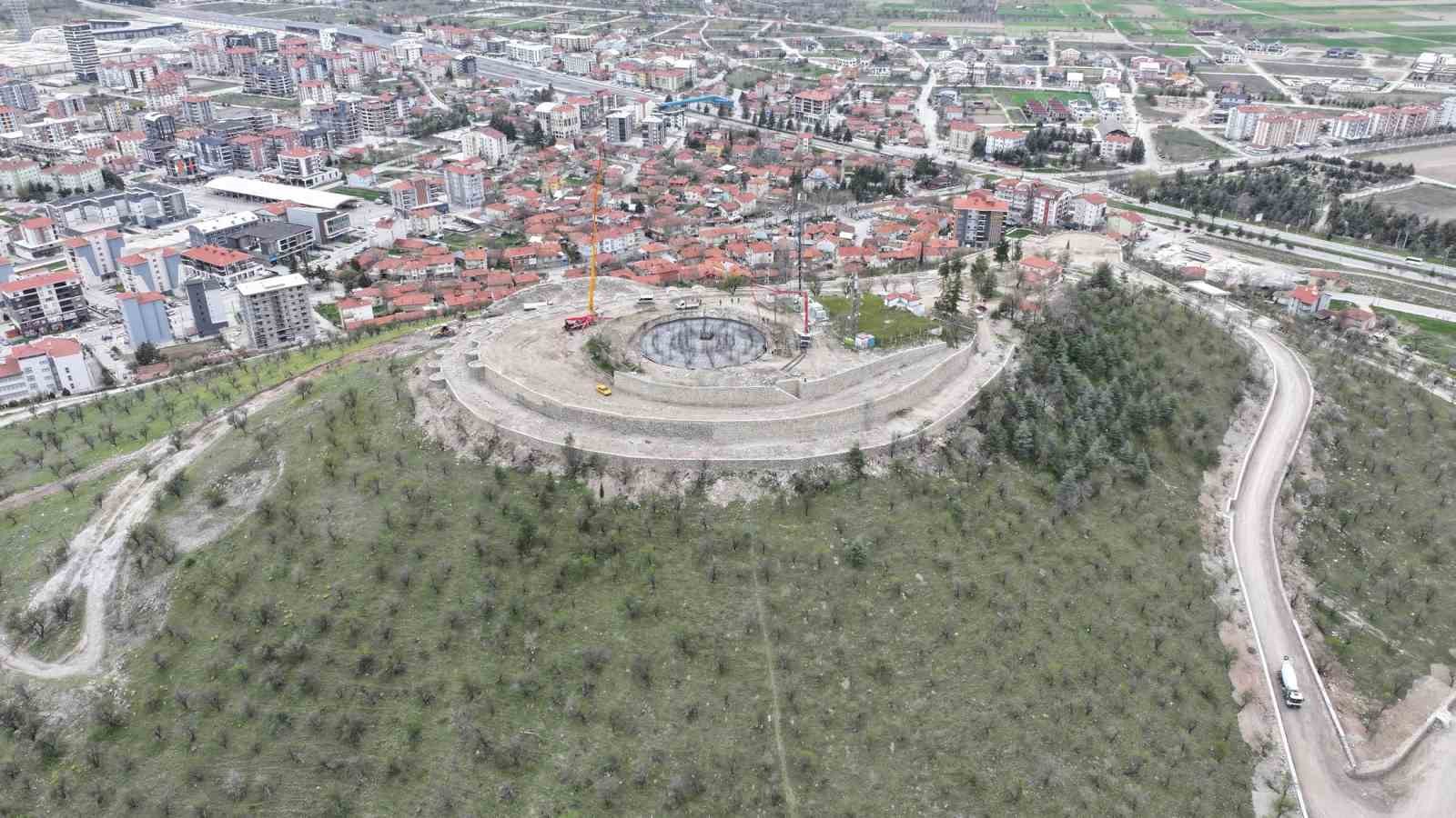 Çünür Tepesi’ne restoran ve sosyal tesis inşa ediliyor
