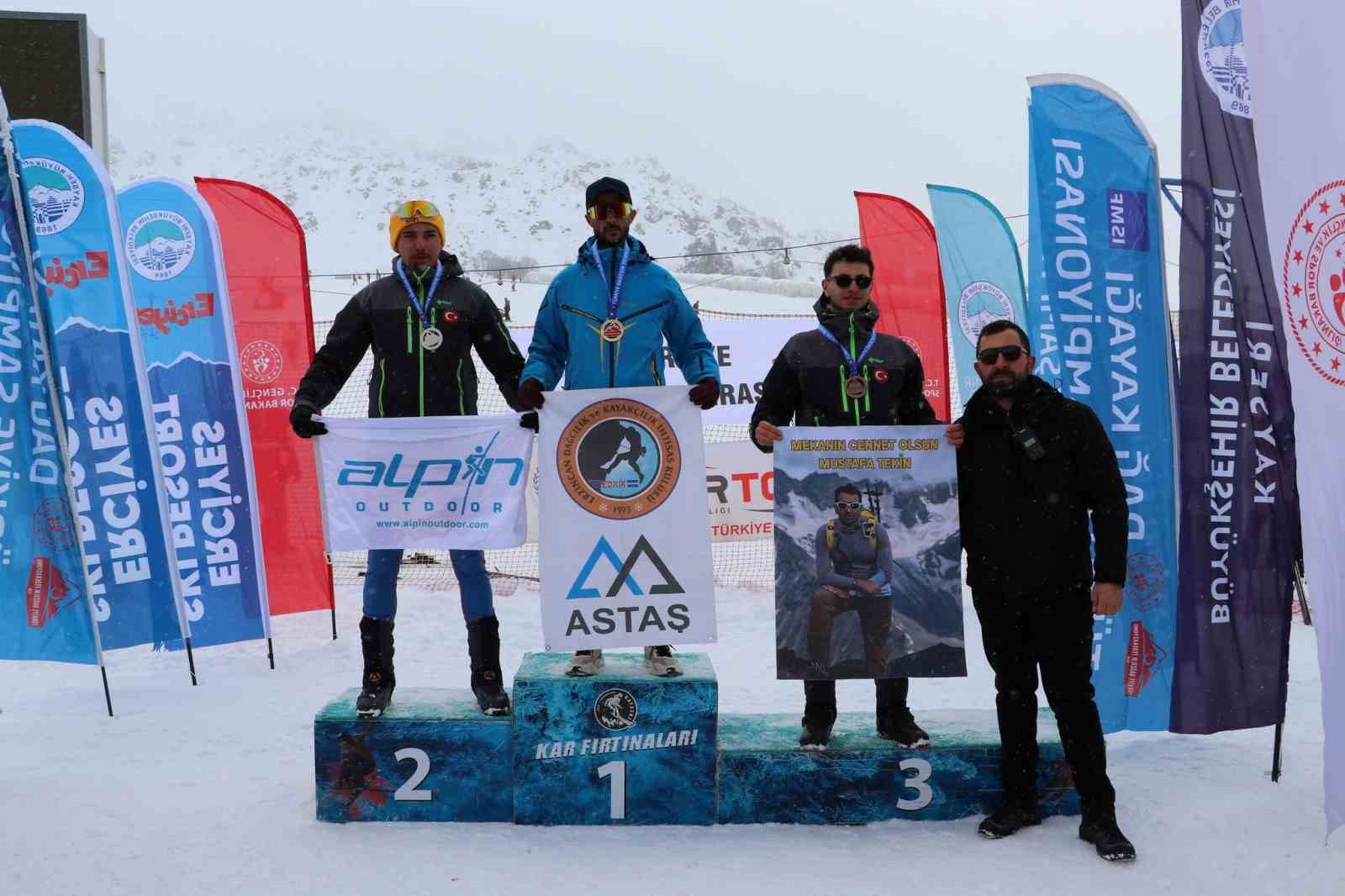 Dağ Kayağı Türkiye Şampiyonası Erciyes’te yapıldı
