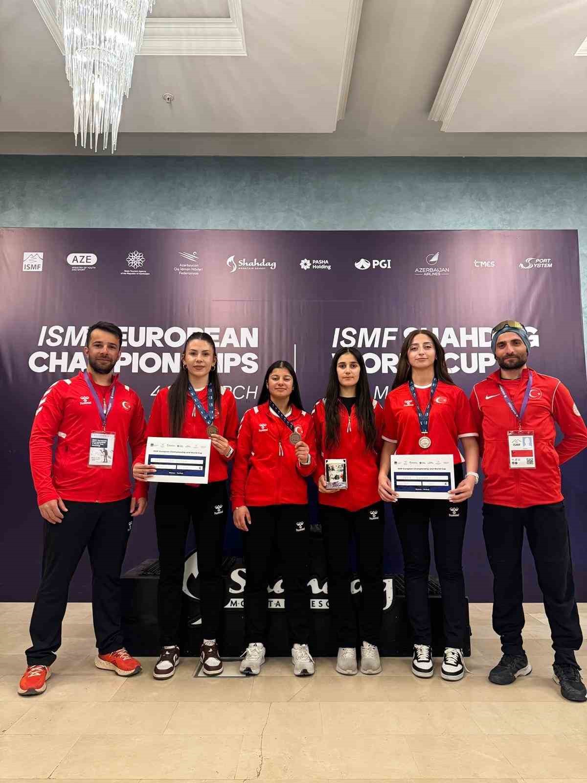 Dağ kayağında milli sporculardan tarihi başarı
