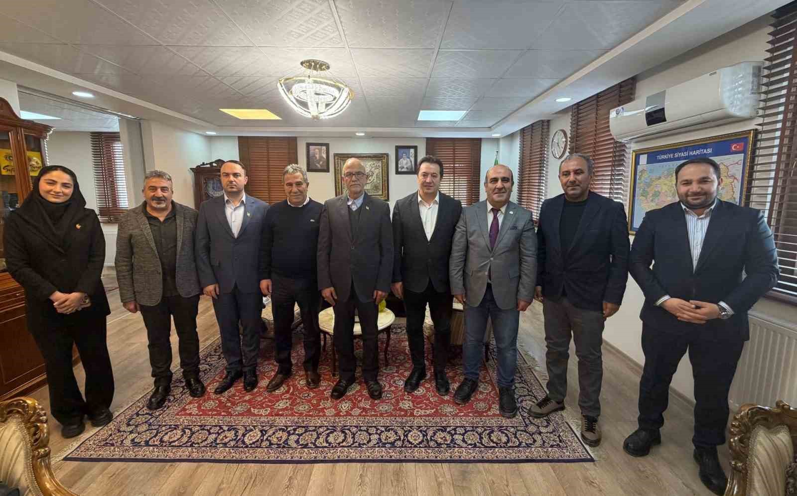 DAGC’den İran Başkonsolosluğuna ziyaret
