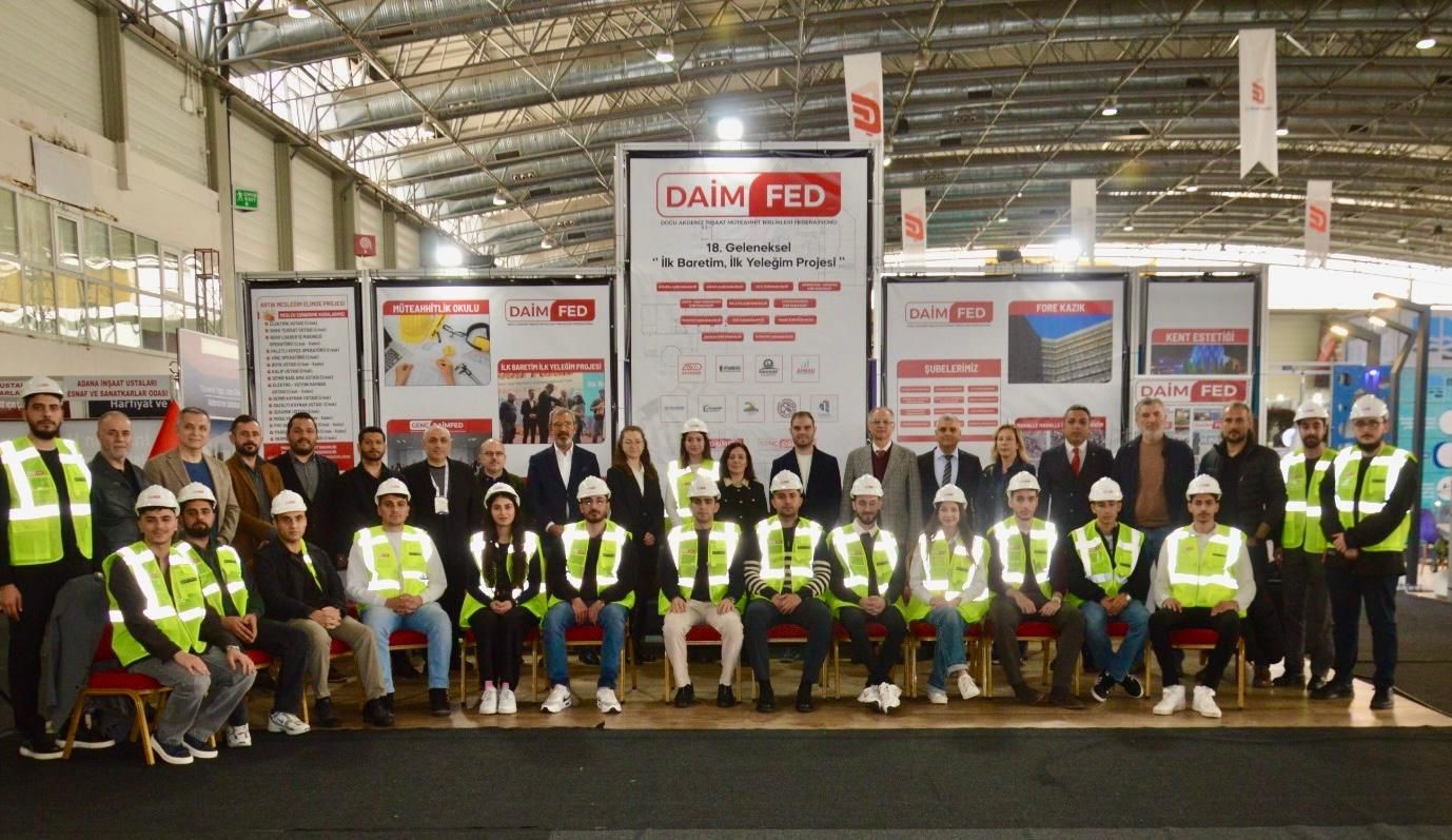 DAİMFED, Çukurova İnşaat Fuarı’na damga vurdu
