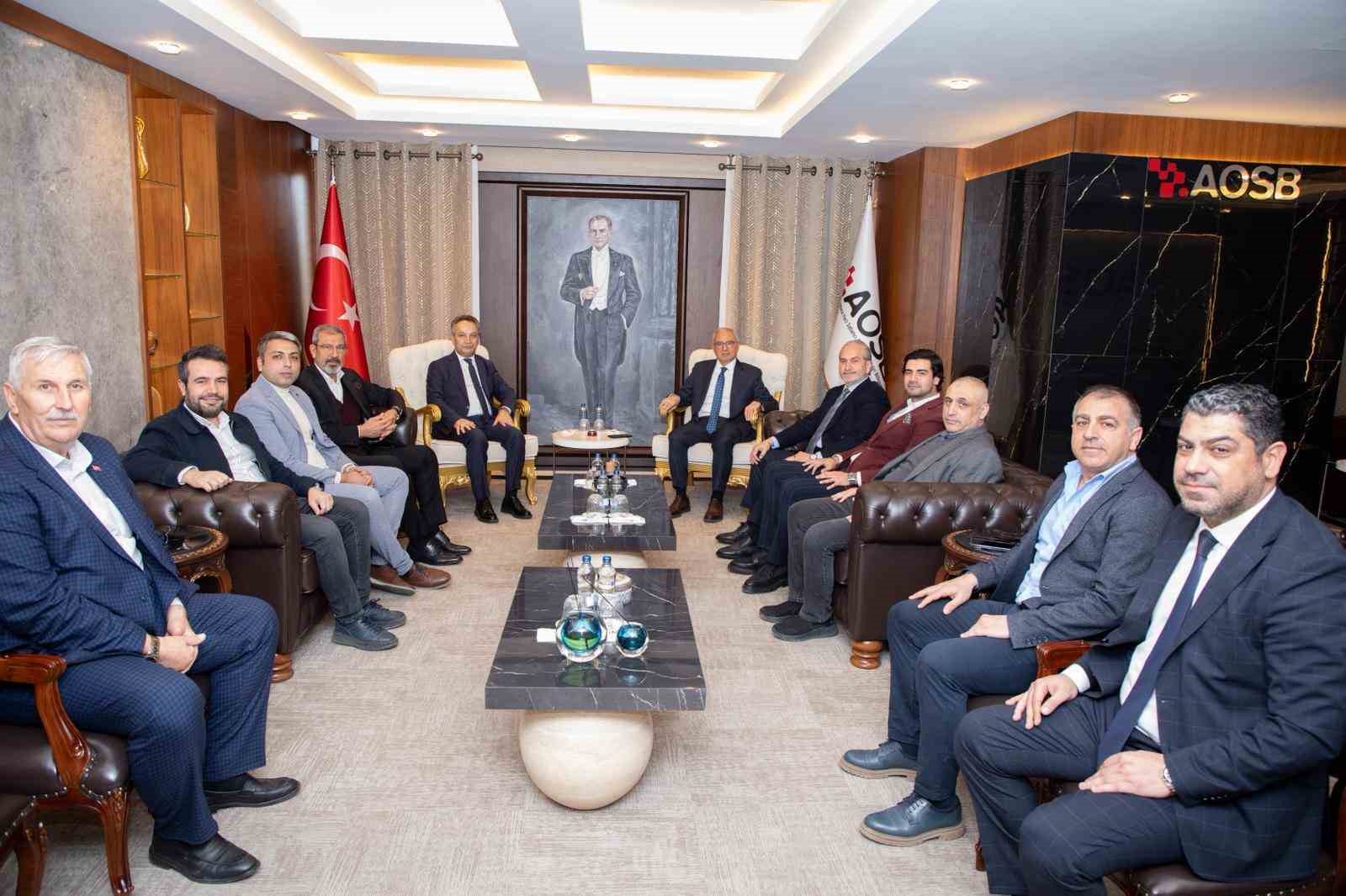 DAİMFED ve AOSB’den kurumlar arası iş birliği vurgusu
