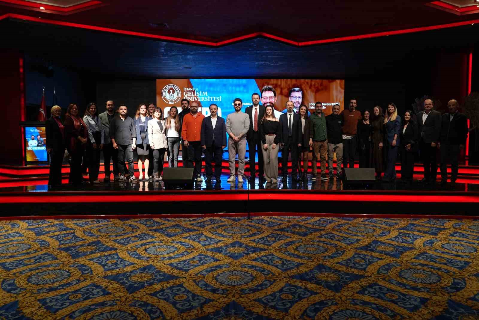 Danilo Zanna, gastronomi kariyerine dair deneyimlerini öğrencilerle paylaştı
