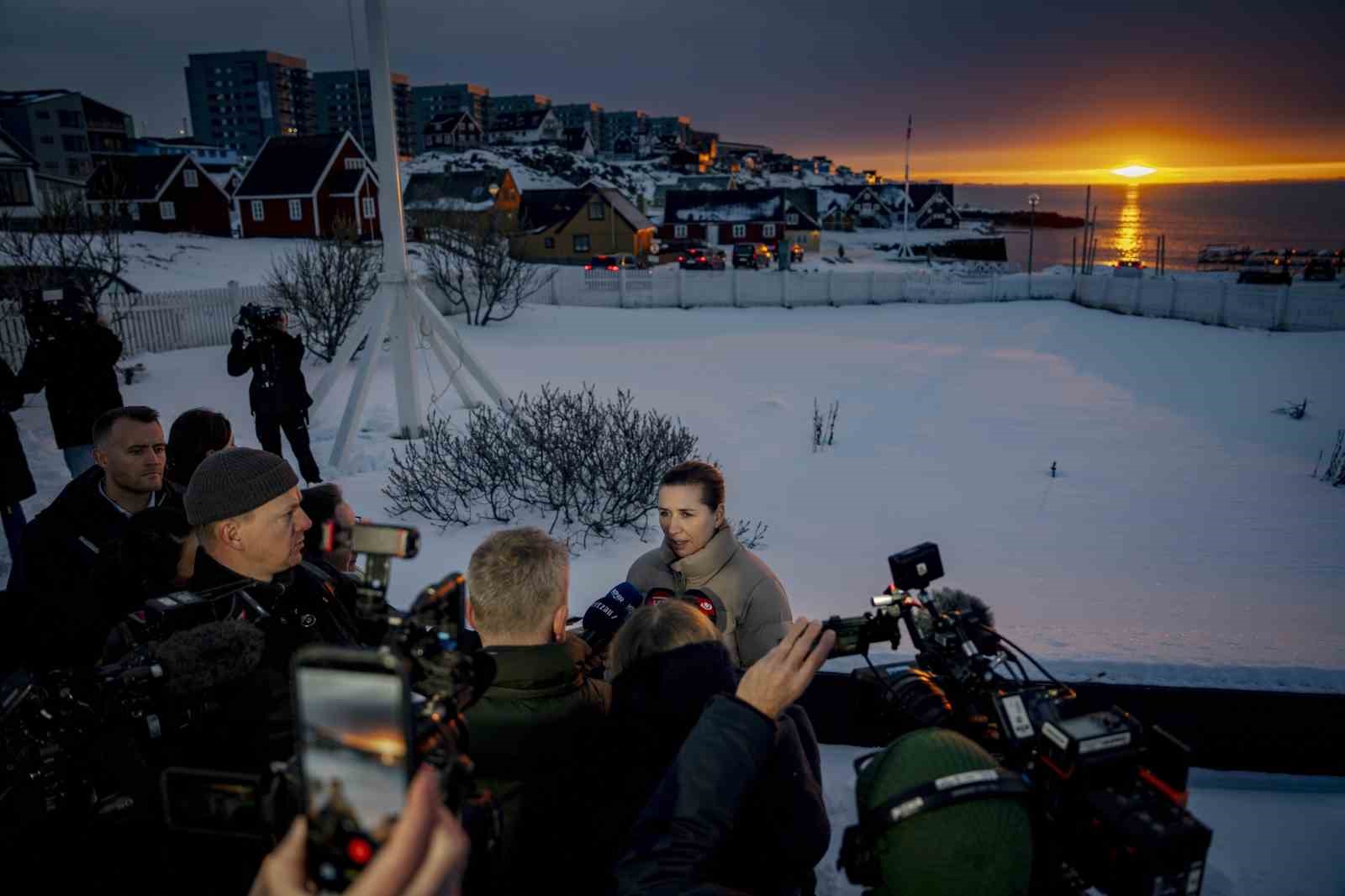Danimarka Başbakanı Frederiksen, Grönland’da
Danimarka Başbakanı Frederiksen, Grönland’da