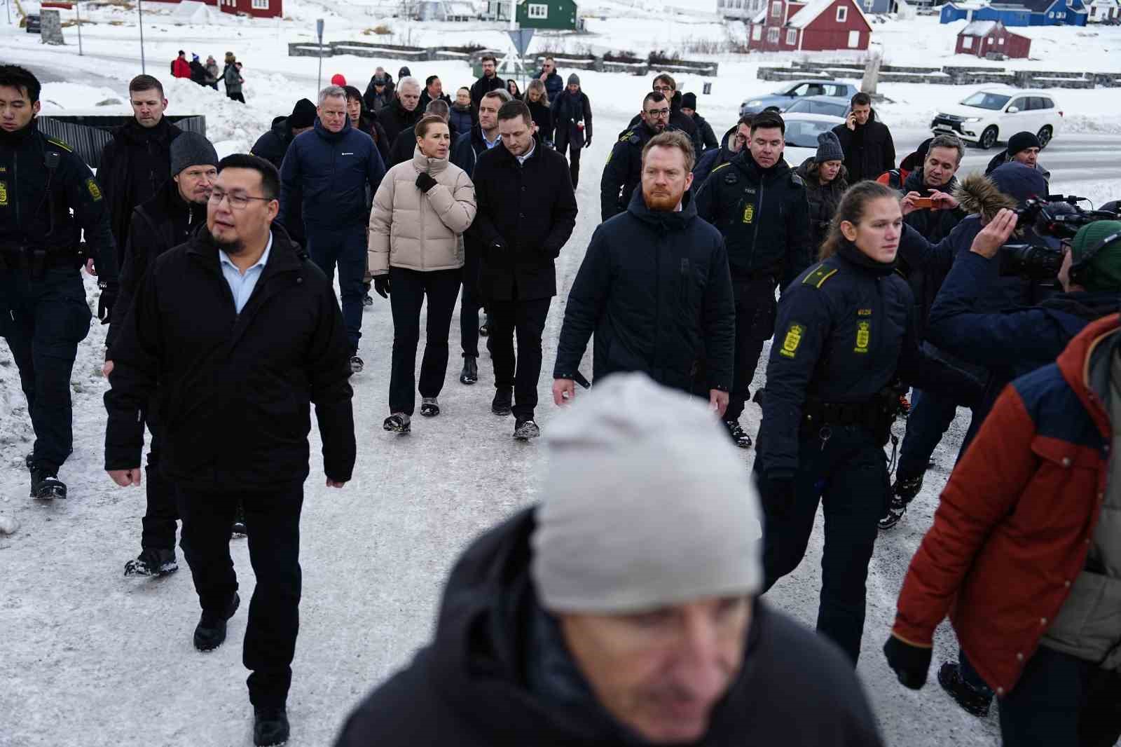 Danimarka Başbakanı Frederiksen, Grönland’da
Danimarka Başbakanı Frederiksen, Grönland’da