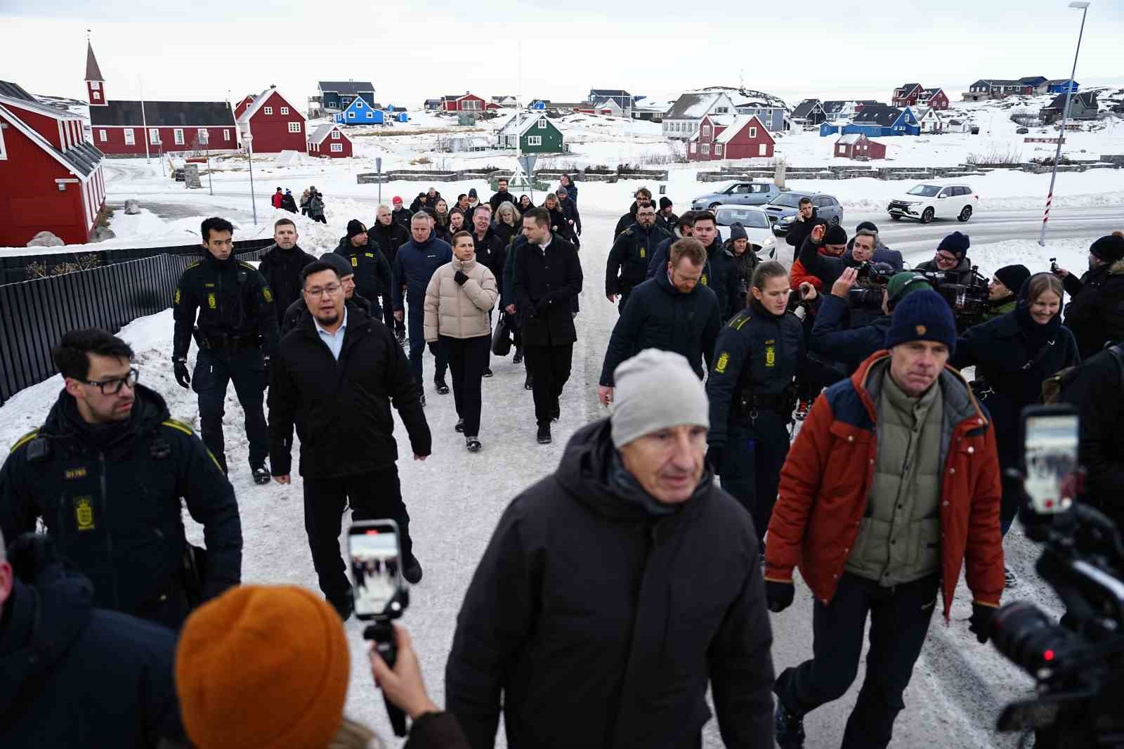 Danimarka Başbakanı Frederiksen, Grönland’da
Danimarka Başbakanı Frederiksen, Grönland’da
