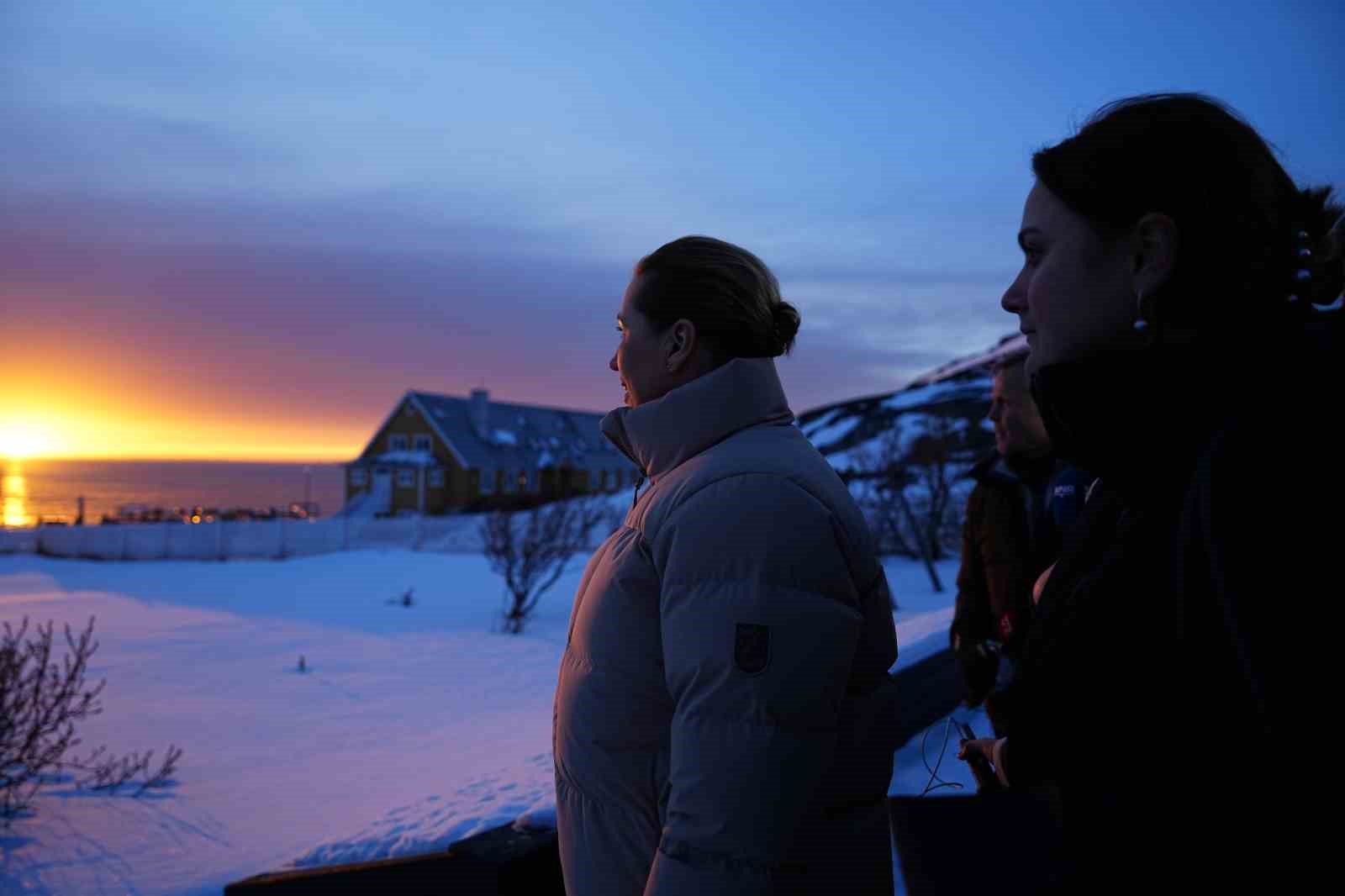Danimarka Başbakanı Frederiksen, Grönland’da
Danimarka Başbakanı Frederiksen, Grönland’da