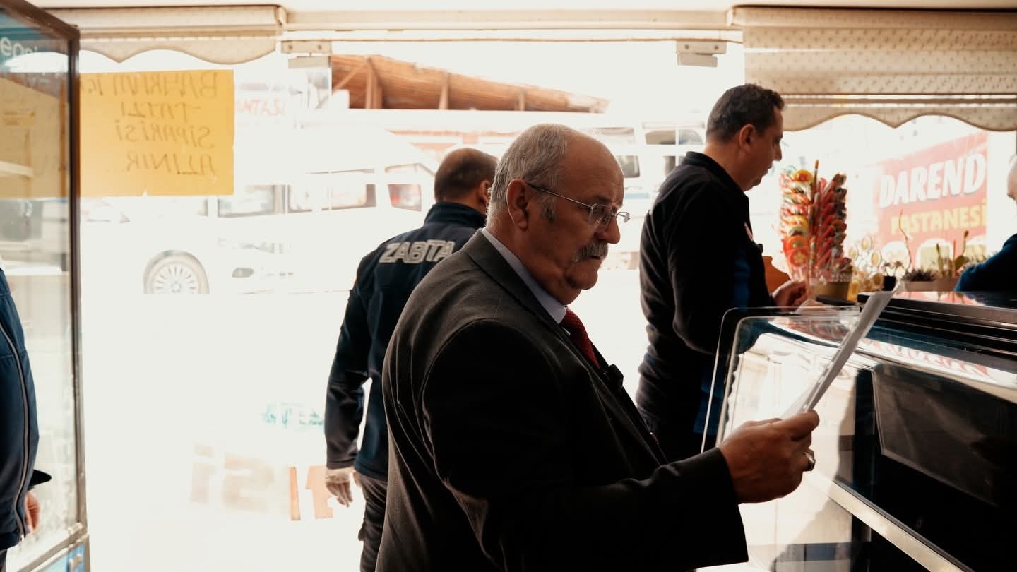 Darende’de bayram öncesi zabıta denetimleri
