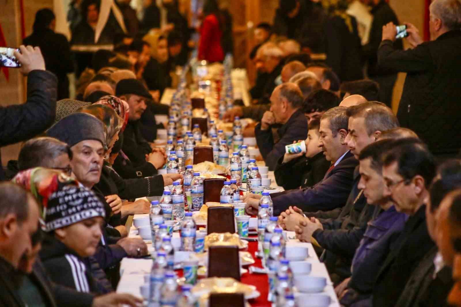 Darende’de şehit aileleri ve gaziler onuruna iftar
