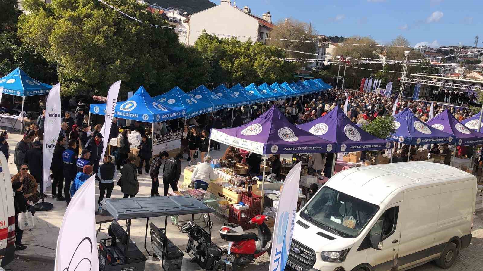 Datça’da 7. Badem Çiçeği Festivali coşkuyla başladı
