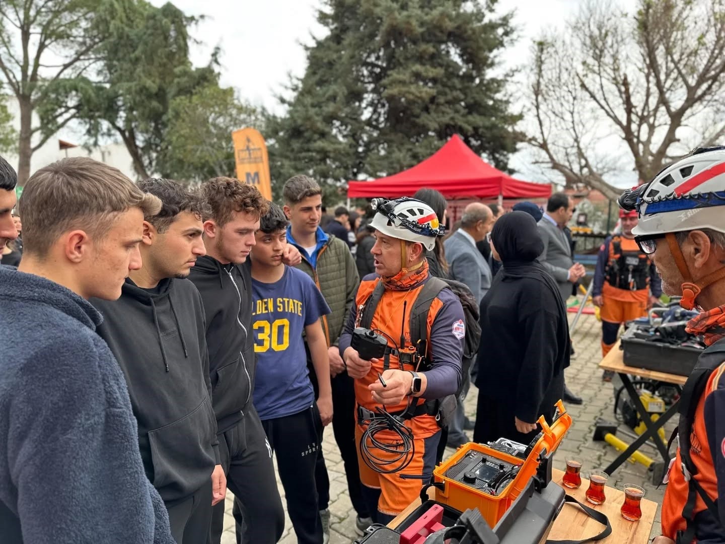 Datça’da deprem tahliye tatbikatı gerçekleştirildi
