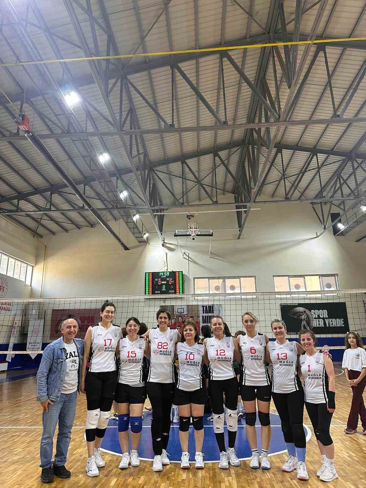 Datça’da filelerin şampiyonu MSKÜ oldu
