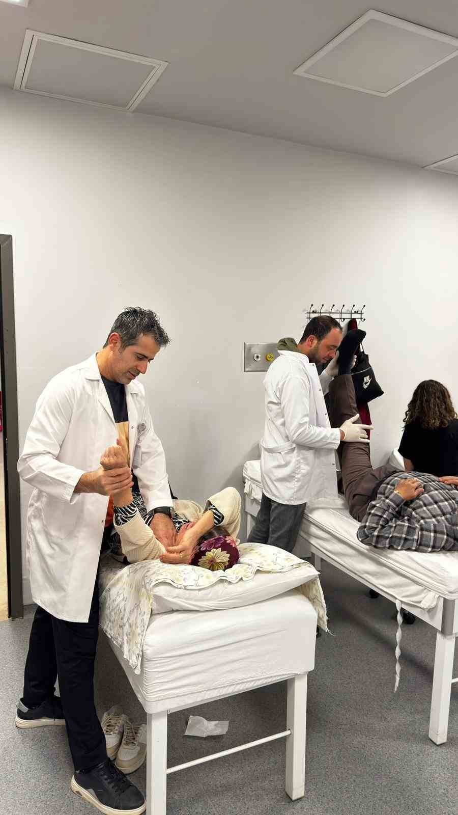 Defne Devlet Hastanesi Fizik Tedavi Ünitesi 300 bin seans gerçekleştirdi
