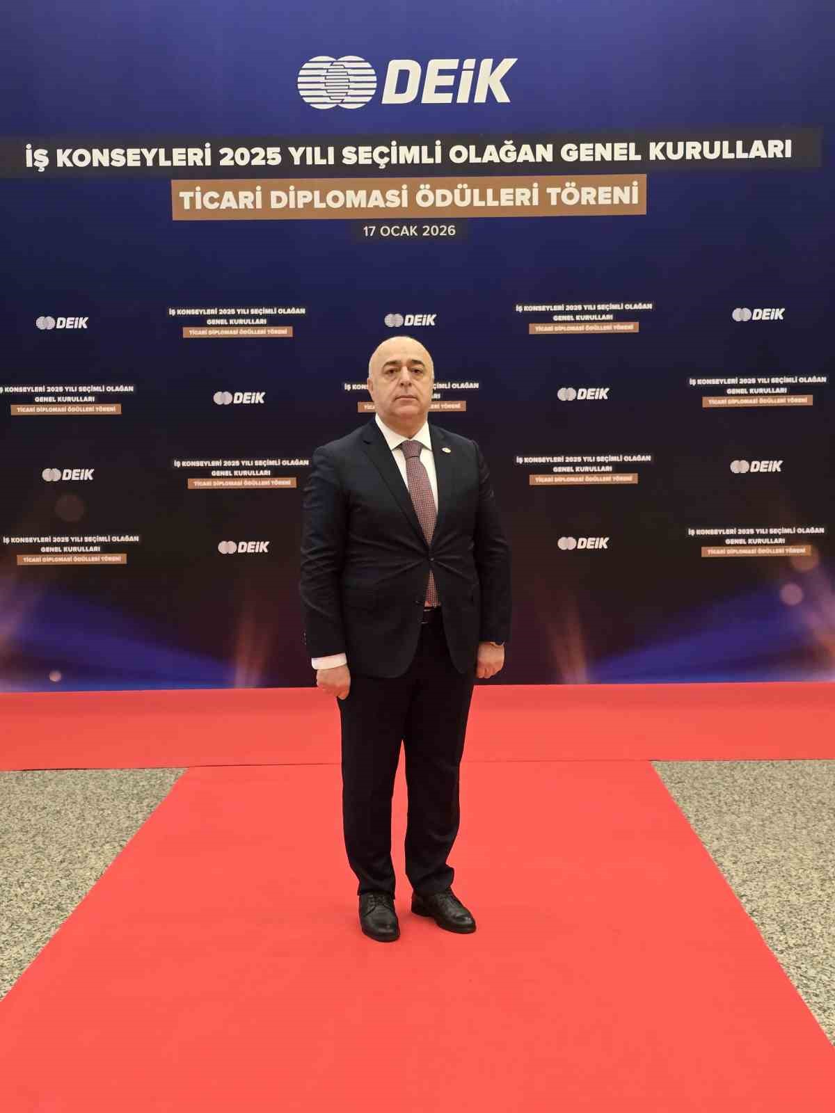 DEİK Türkiye-Gürcistan İş Konseyi Başkanlığına Osman Çalışkan yeniden seçildi
