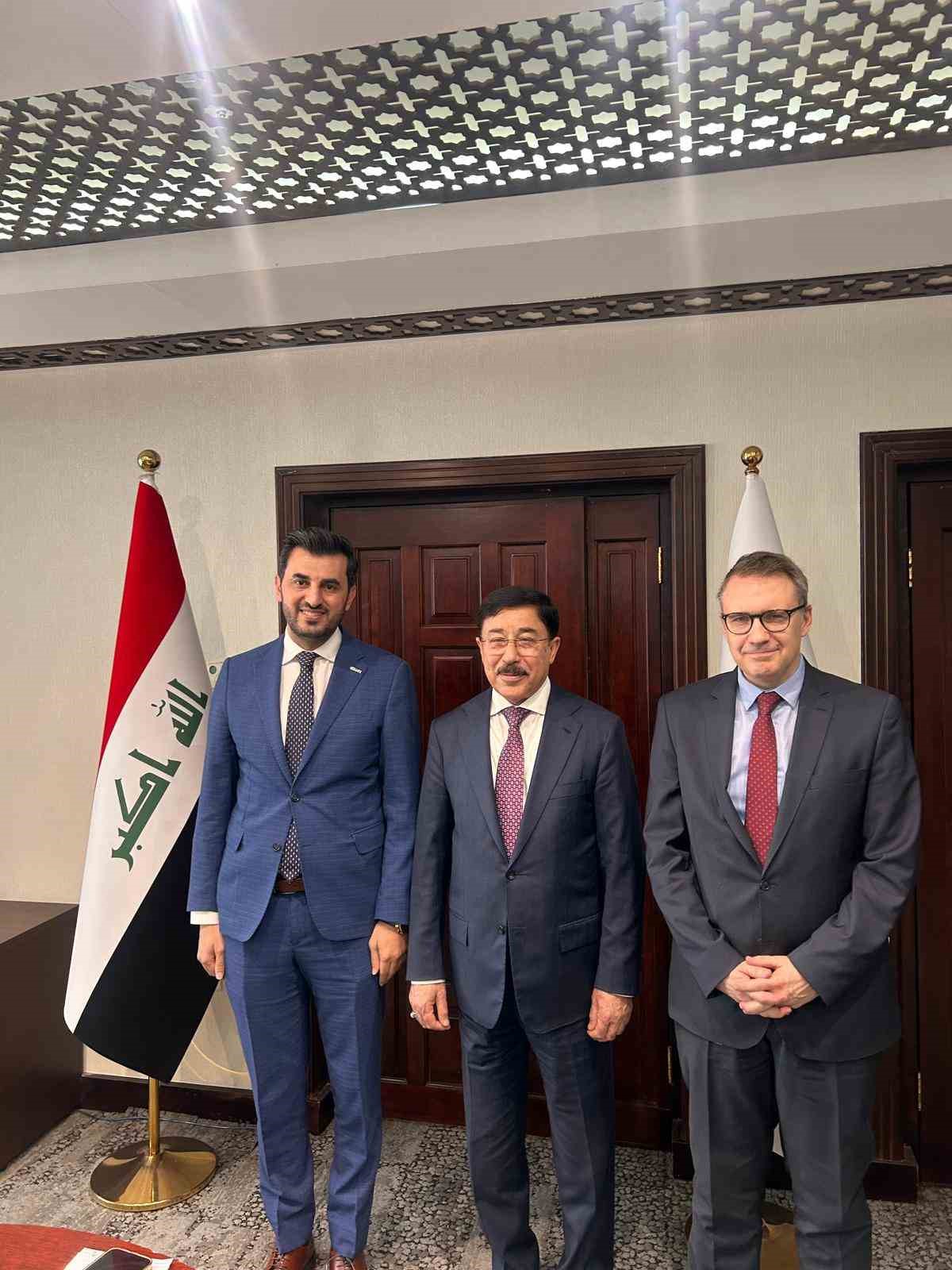 DEİK/Türkiye-Irak İş Konseyi Başkanı Halit Acar, Irak Merkez Bankası Başkanı Al-Alaq ile görüştü
