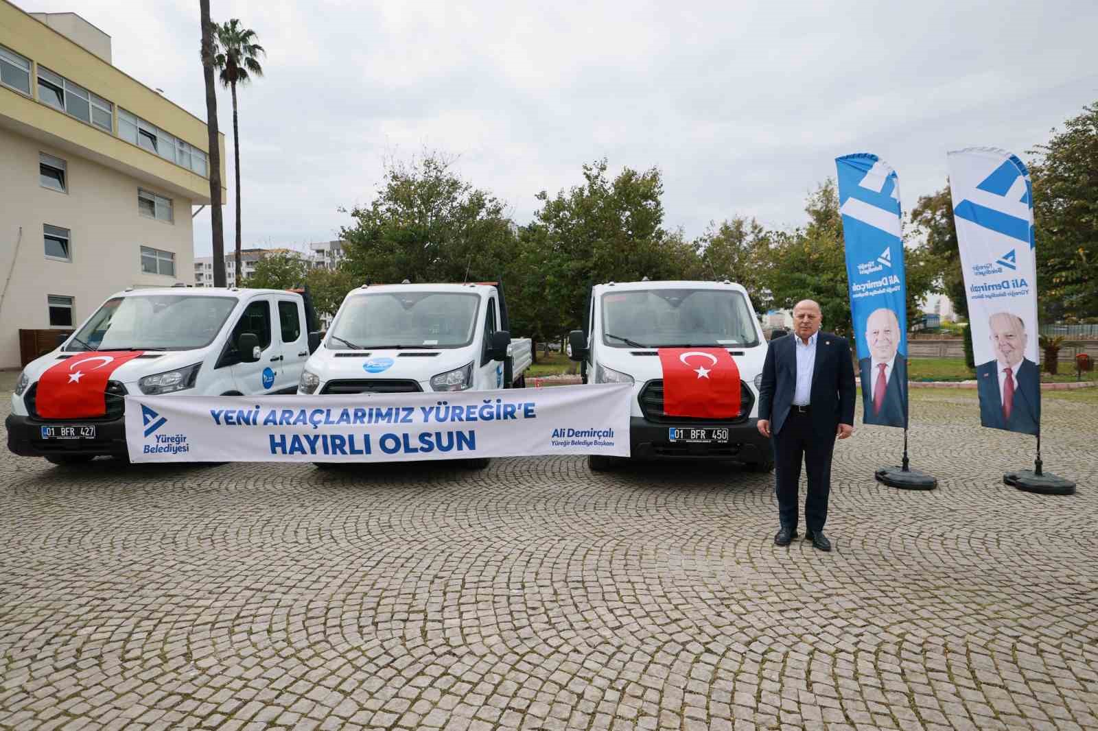 Demirçalı: "2 yılda araç filomuzu 29 yeni araçla güçlendirdik"
