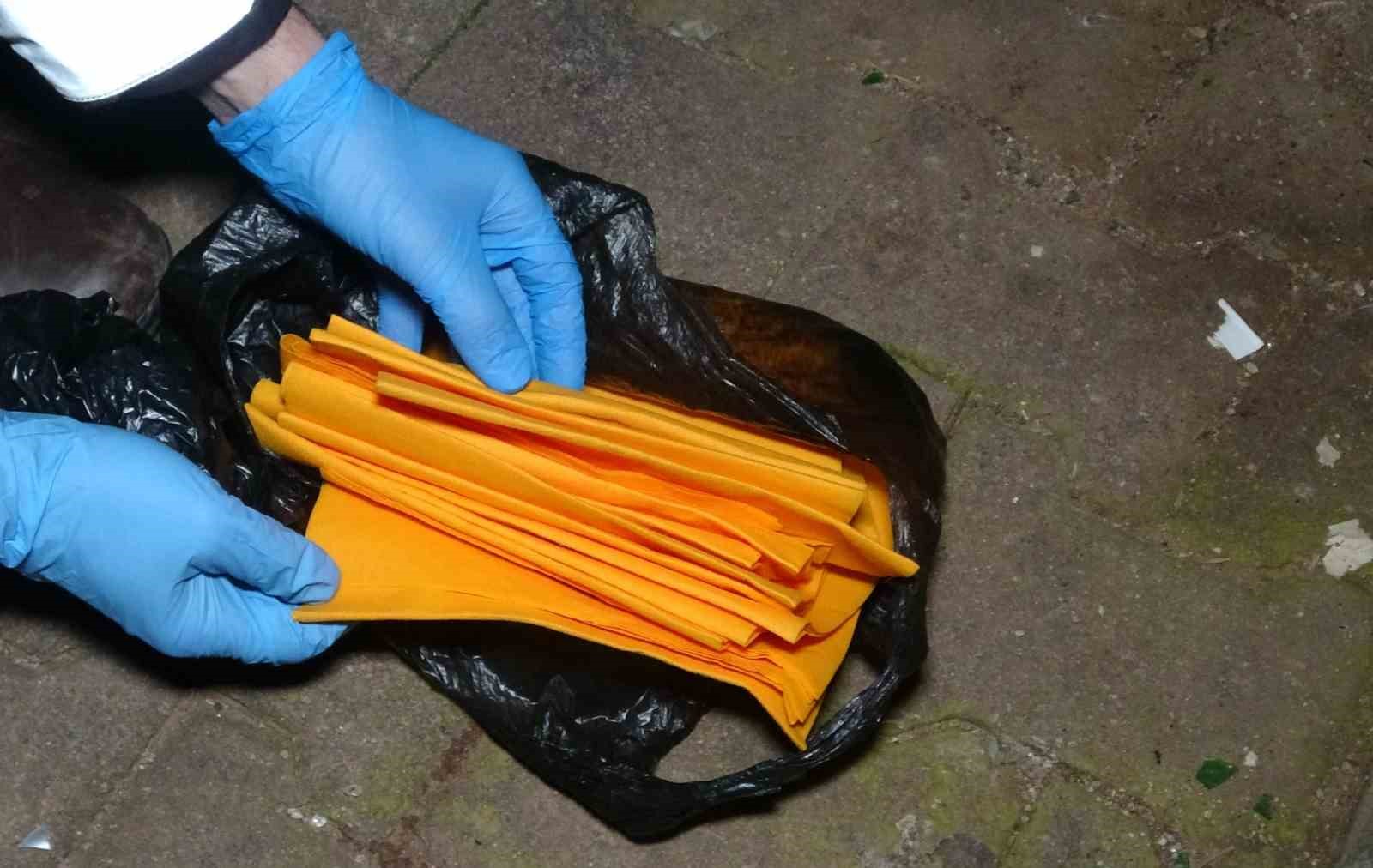 Denetim yapan bekçiler piyasa değeri 4 milyon TL’lik uyuşturucu ele geçirdi
