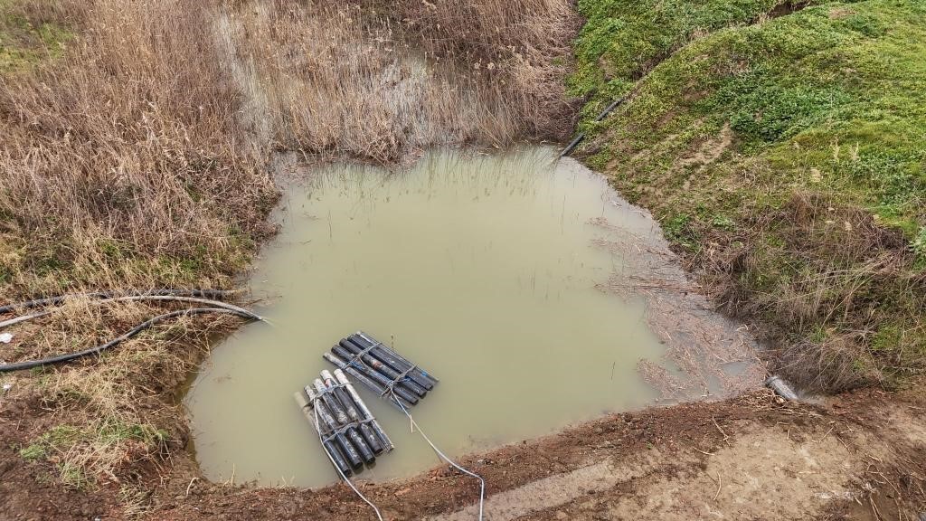 Denize boşa akan su tarıma kazandırılıyor
