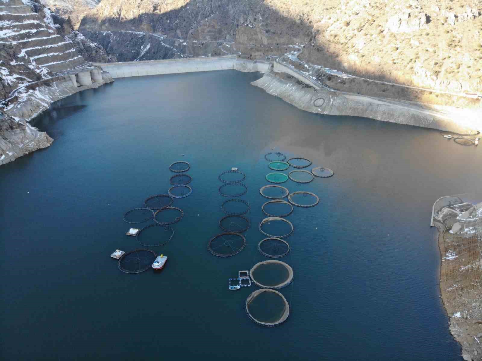 Denizi olmayan Gümüşhane’de alabalık üretimi 2 bin tona ulaştı
