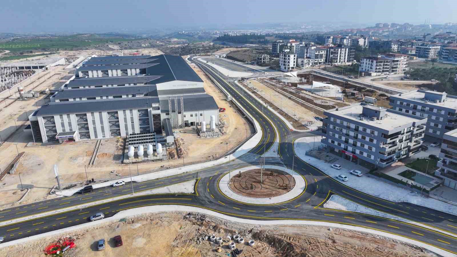 Denizli Acil Durum Hastanesine ulaşım altyapısı tamamlandı
