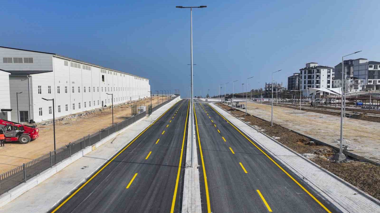 Denizli Acil Durum Hastanesine ulaşım altyapısı tamamlandı
