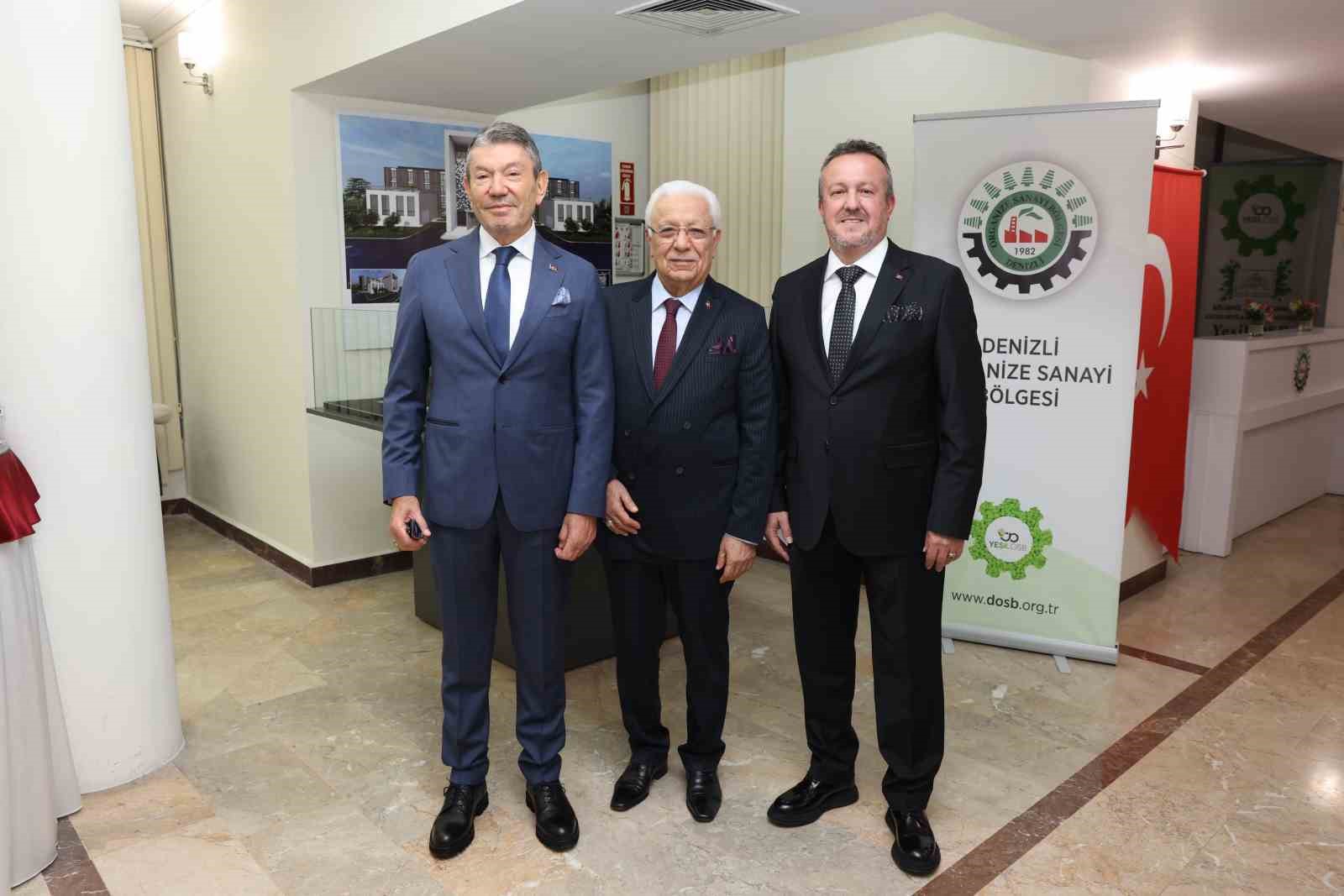 Denizli OSB Başkanı Yaymanoğlu; "Denizli’nin gücü sanayicisidir"
