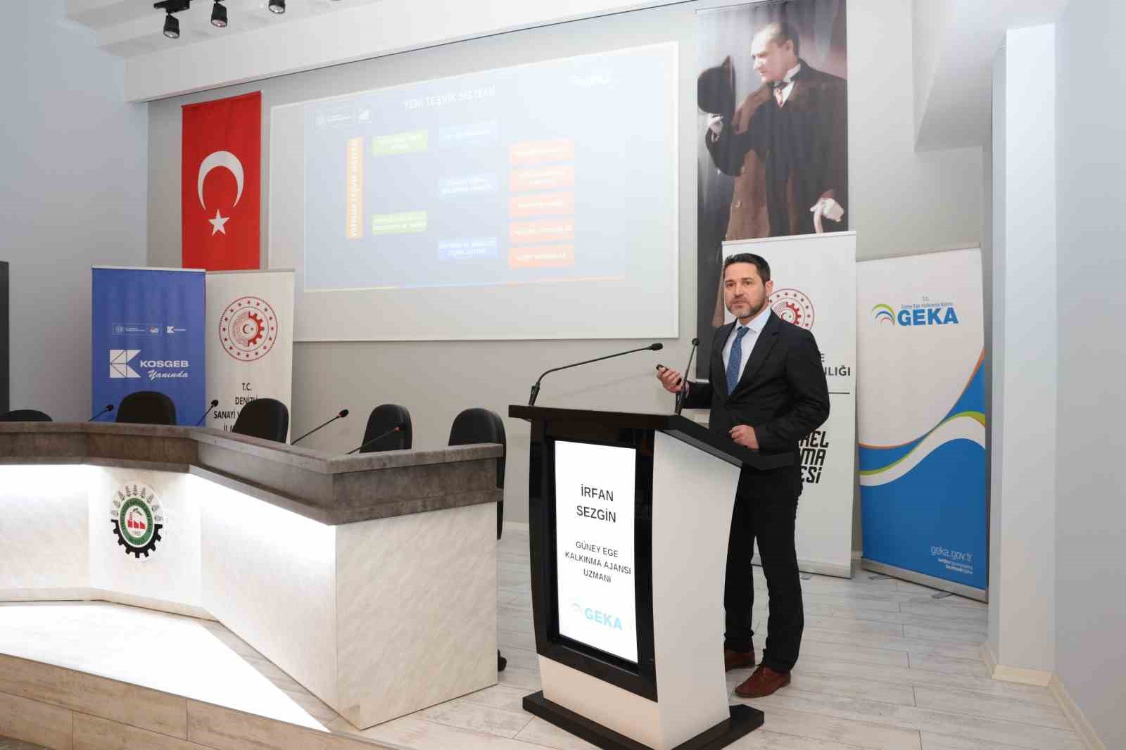 Denizli OSB’de devlet destekleri bilgilendirme toplantısı düzenlendi
