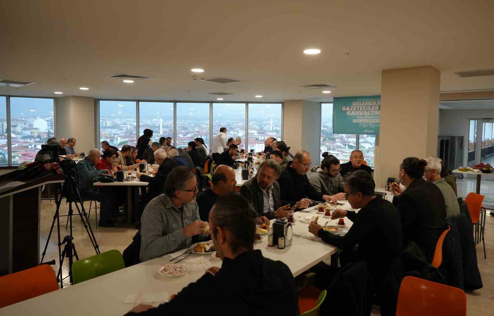 Denizli Tekden gazetecileri geleneksel etkinlikte bir araya getirdi
