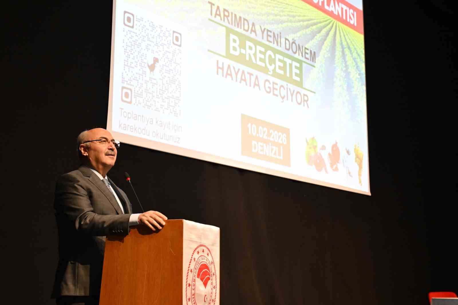 Denizli’de "B-Reçete Sistemi" tanıtıldı
