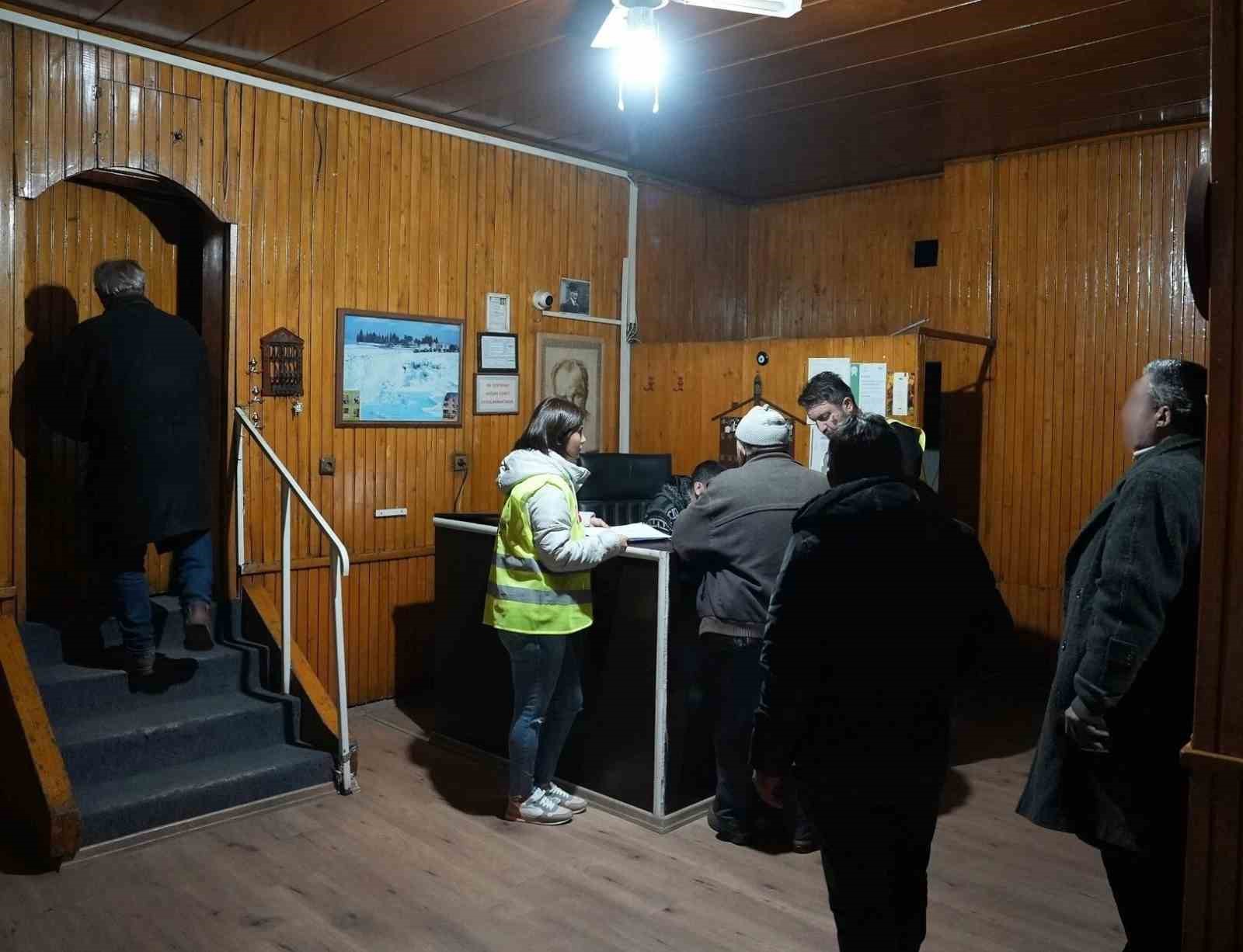 Denizli’de evsiz kişiler için sıcak yuva
